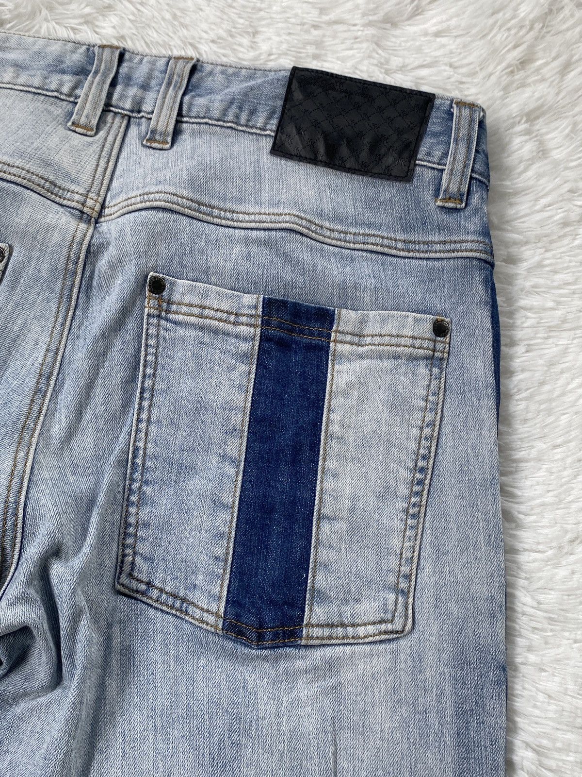 Karl Kani 🔥BINDING NOW🔥 Distressed Karl Kani denim streetwear Size US 36 / EU 52 - 14 Thumbnail