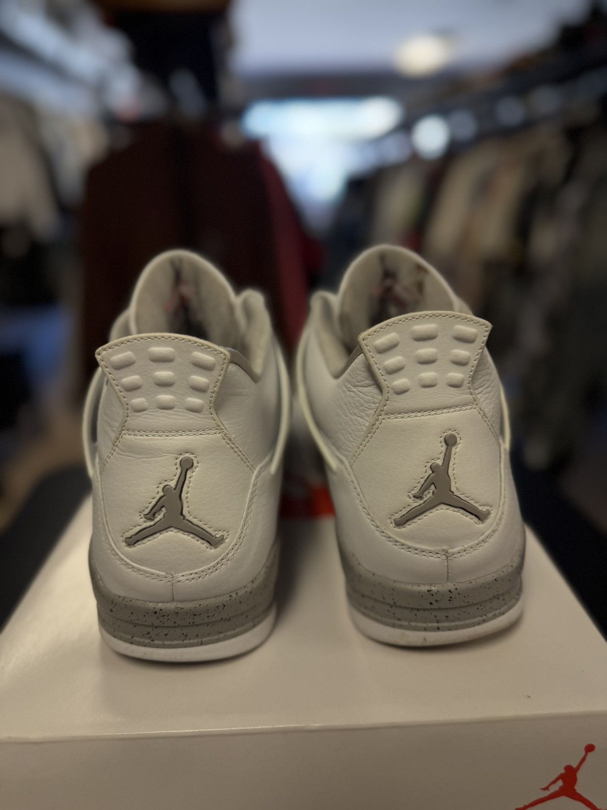 Jordan Brand × Nike Jordan 4 White Oreo 2021 (CT8527-100) Size 12 W Box Size US 12 / EU 45 - 10 Thumbnail