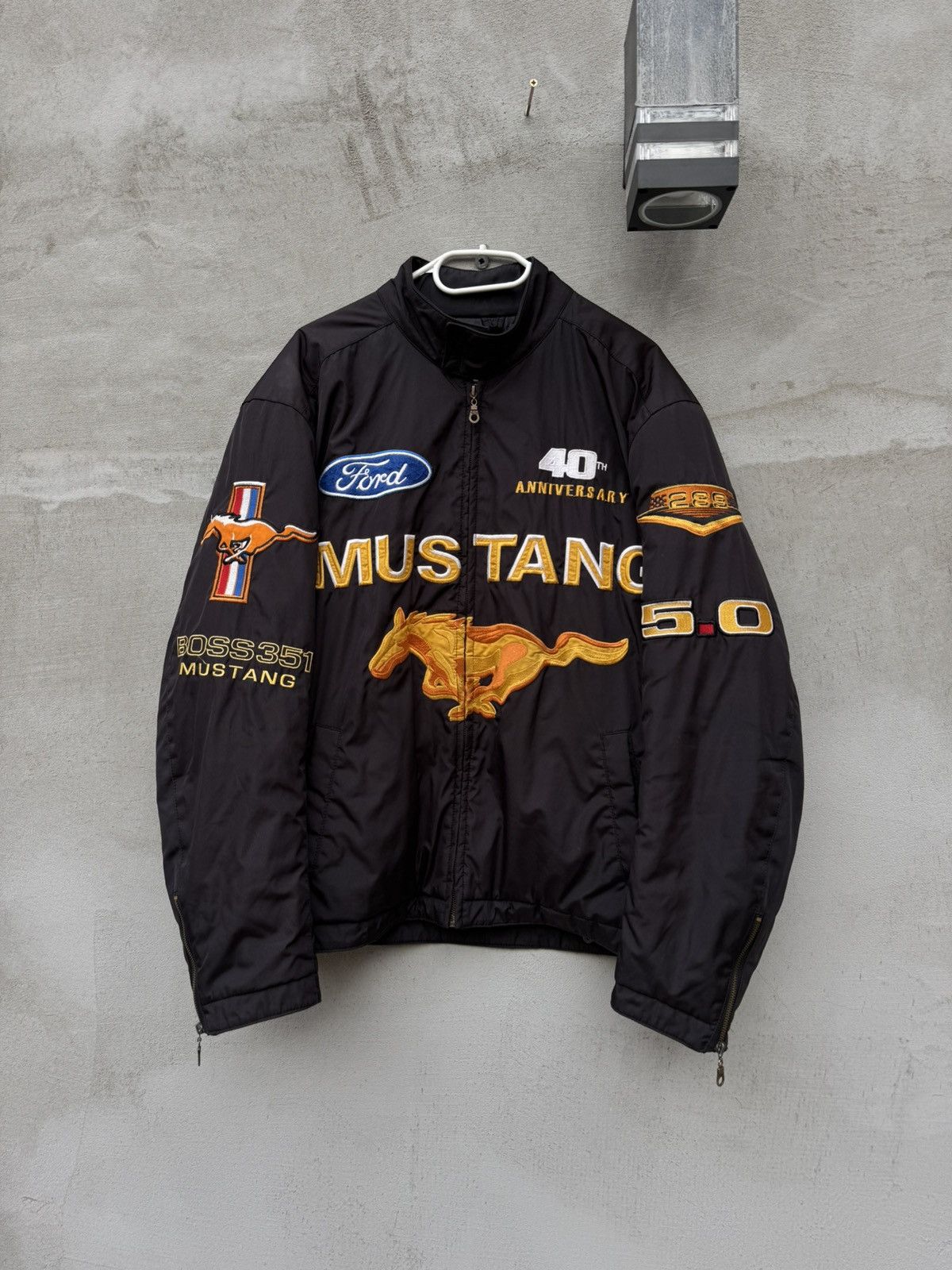 JH Design ARCHIVAL! 🏇Ford Mustang 40TH Anniversary Limited Jacket Size US L / EU 52-54 / 3 - 2 Thumbnail