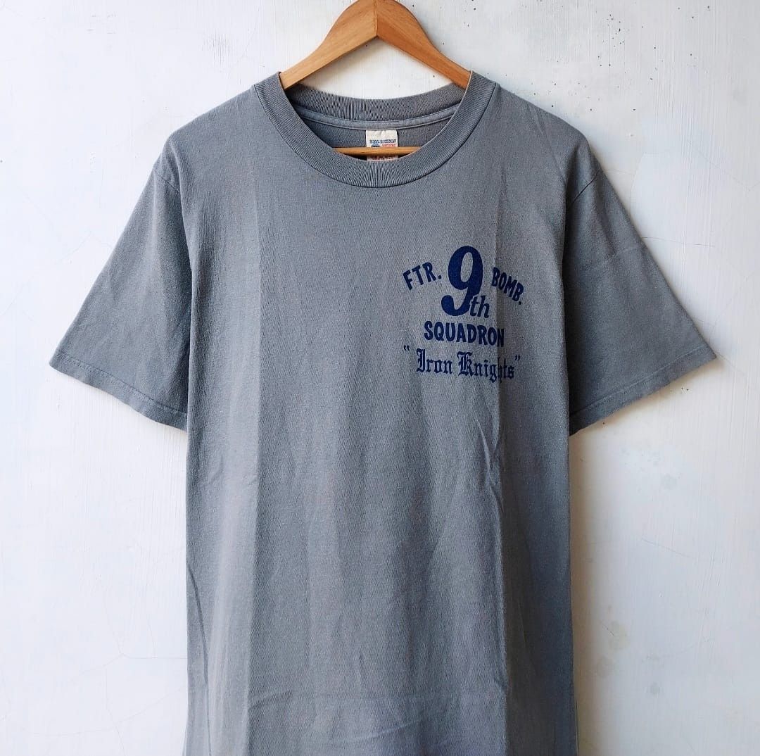Buzz Rickson's × Vintage Vtg Buzz Ricksons Iron Night Headquarters Tshirt Size US M / EU 48-50 / 2 - 3 Thumbnail