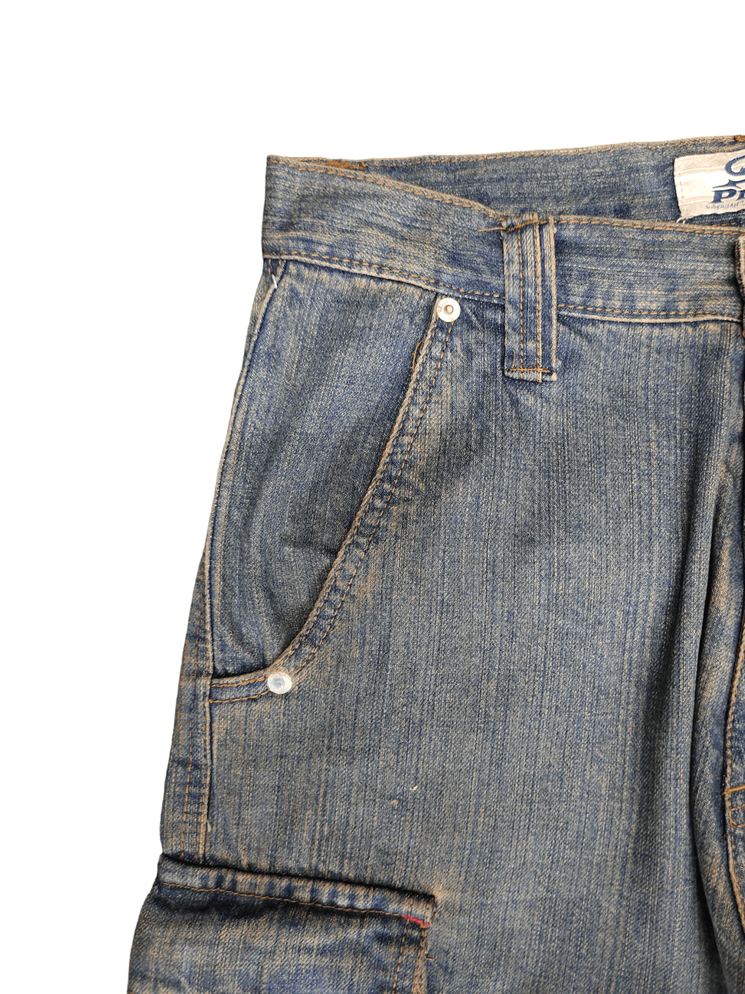 Vintage Piko Cargo Wide Leg Denim Y2k Jnco Baggy Jeans Size US 30 / EU 46 - 5 Thumbnail