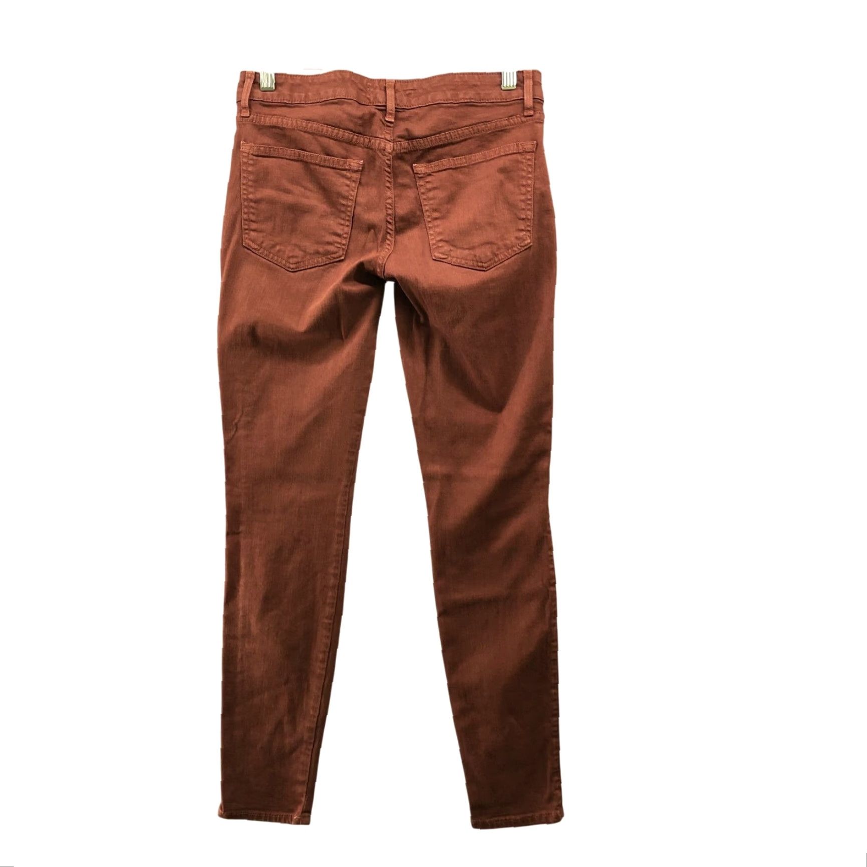 CHOCOOLATE Rich & Skinny Low Rise Skinny Jeans Womens 27 Brown Stretch Denim 5-Pocket Size 27" / US 4 / IT 40 - 2 Thumbnail