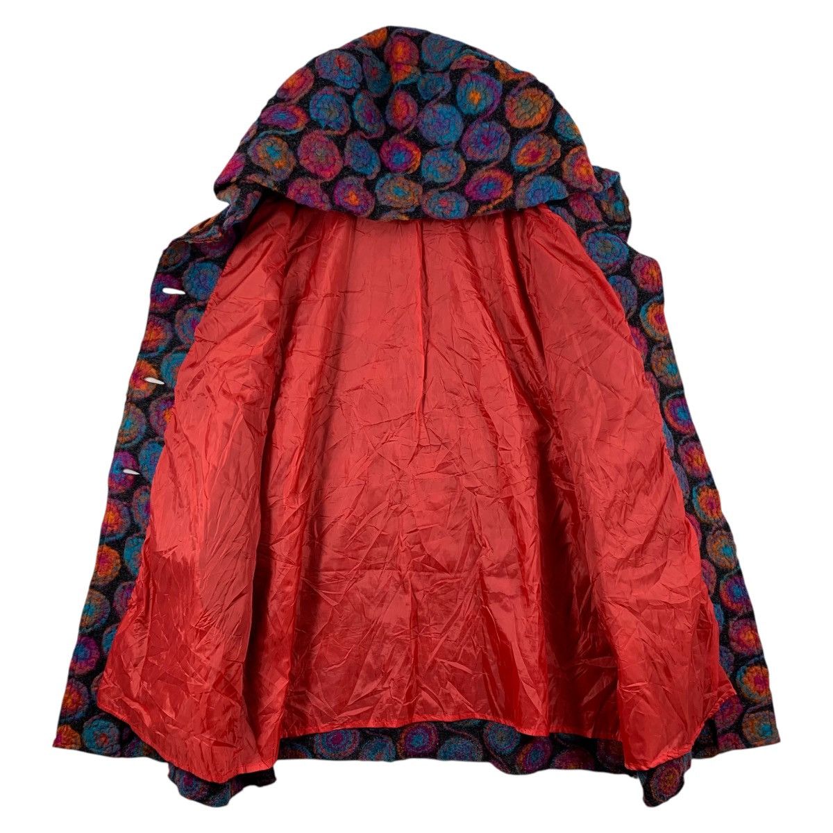 Vintage Vintage KOIBITO Japanese Brand Overprint Coat Hooded Jacket Size XL / US 12-14 / IT 48-50 - 3 Thumbnail