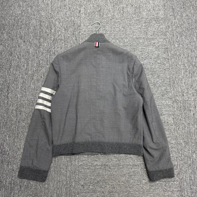 Thom Browne Thom Browne size2 Striped pilot jacket Size US M / EU 48-50 / 2 - 5 Thumbnail