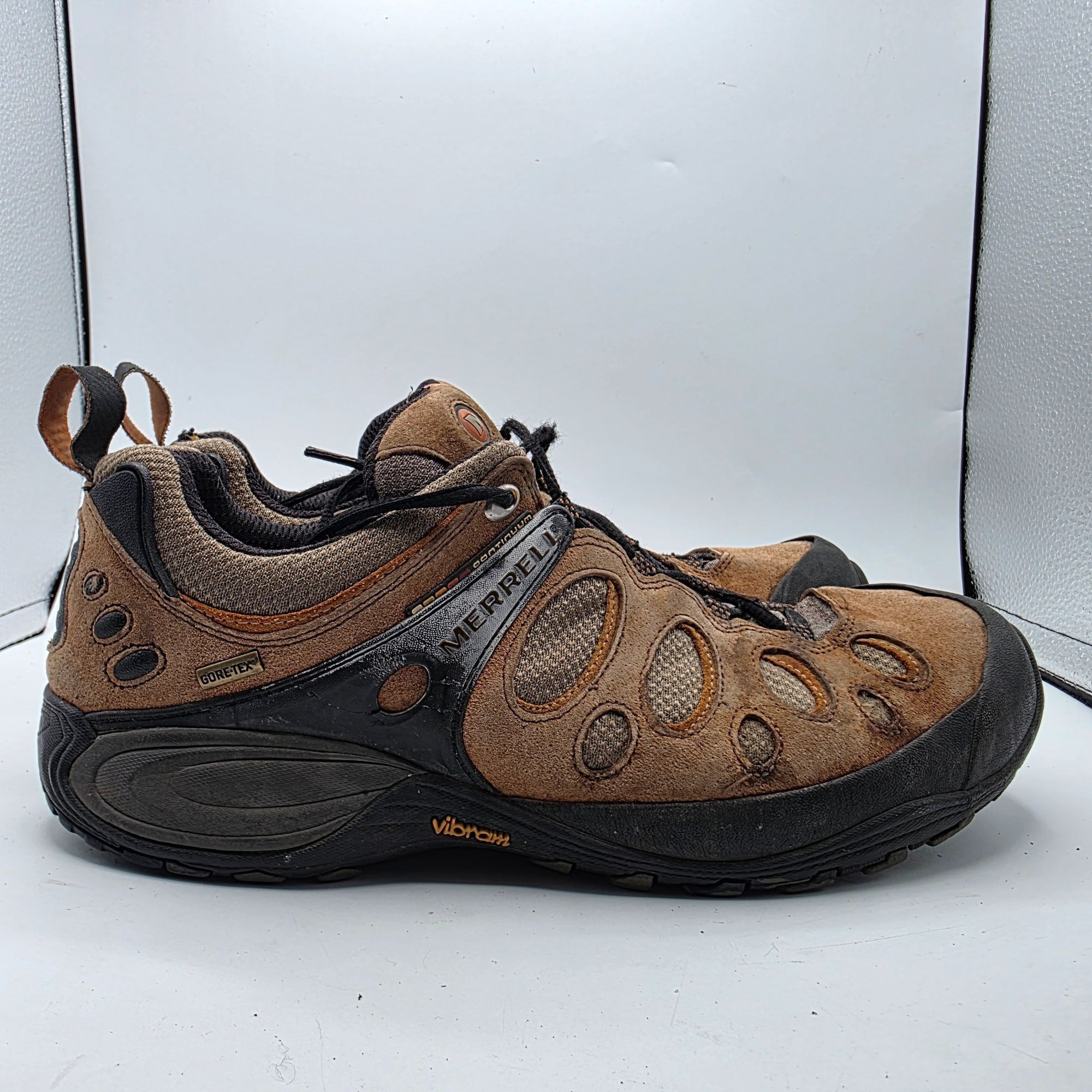 Merrell Merrell Chameleon Mens 10.5 Brown Shoes Vibram Trail Hiking Size US 10.5 / EU 43-44 - 10 Thumbnail