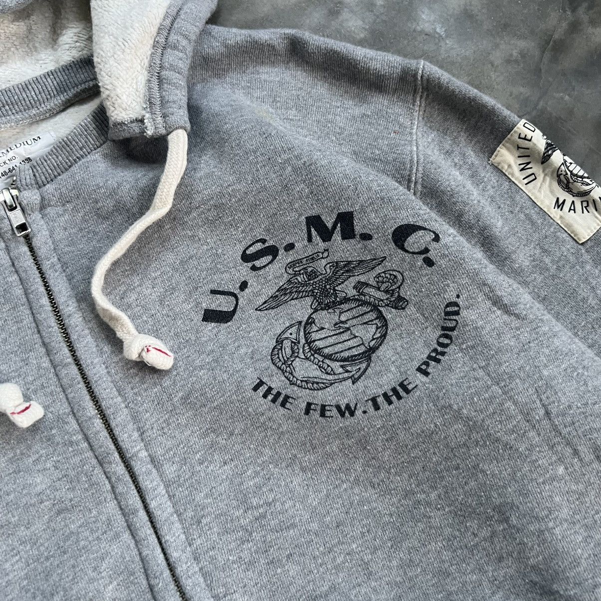 Toyo Enterprises Houston Sugar Cane Style Inc U.S.M.C. Zip Hoodie Size US M / EU 48-50 / 2 - 3 Thumbnail