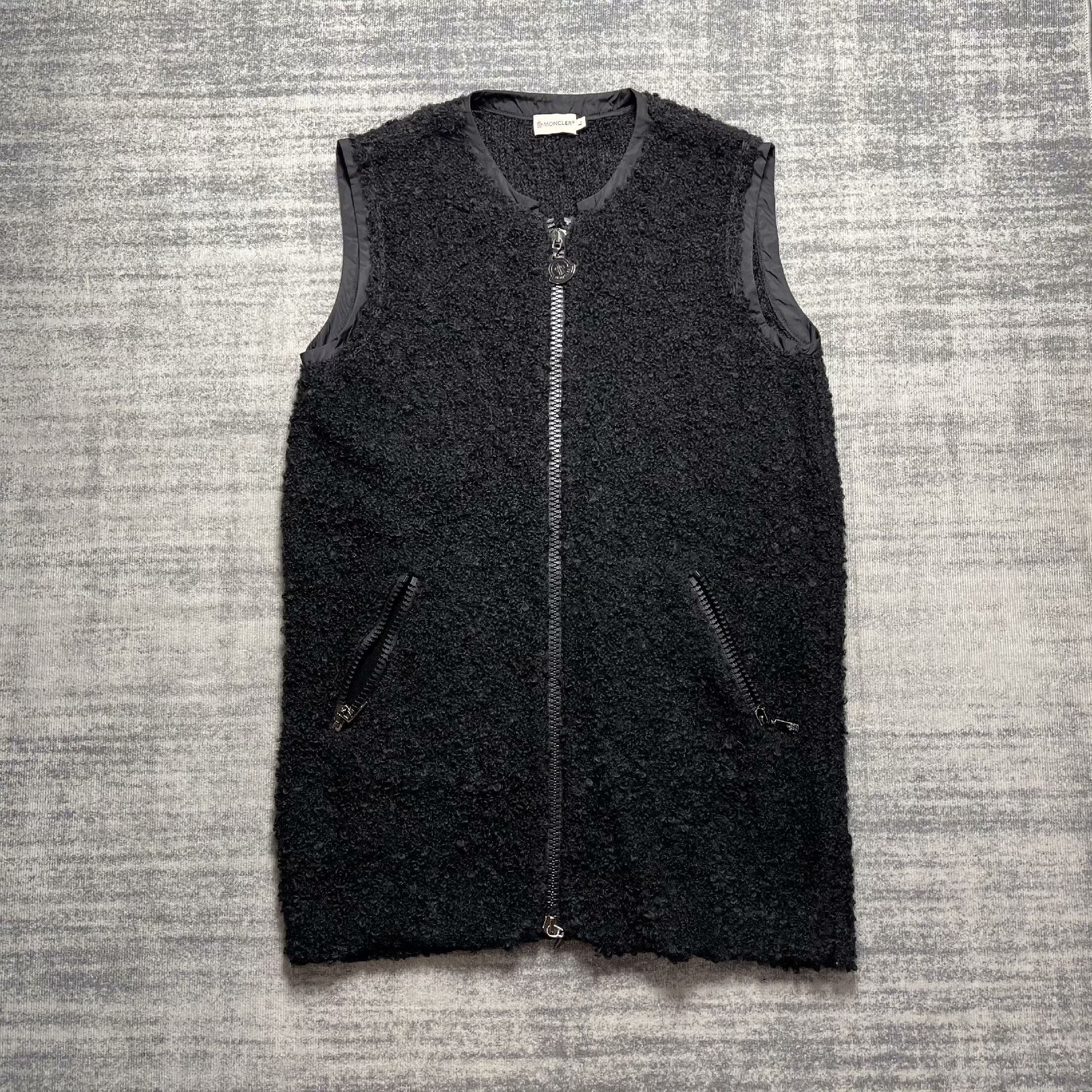 Moncler Moncler Lamb Wool Vest Size US M / EU 48-50 / 2 - 1 Thumbnail