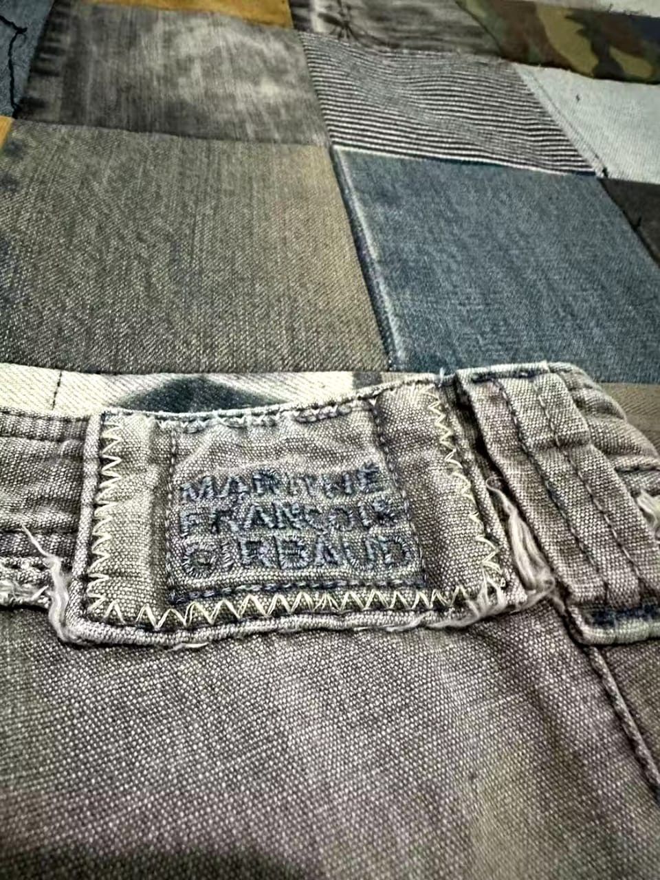 Marithe + Francois Girbaud Rare!!! Marithe Francois Girbaud Distressed Cropped Pants Size 28" / US 6 / IT 42 - 15 Thumbnail