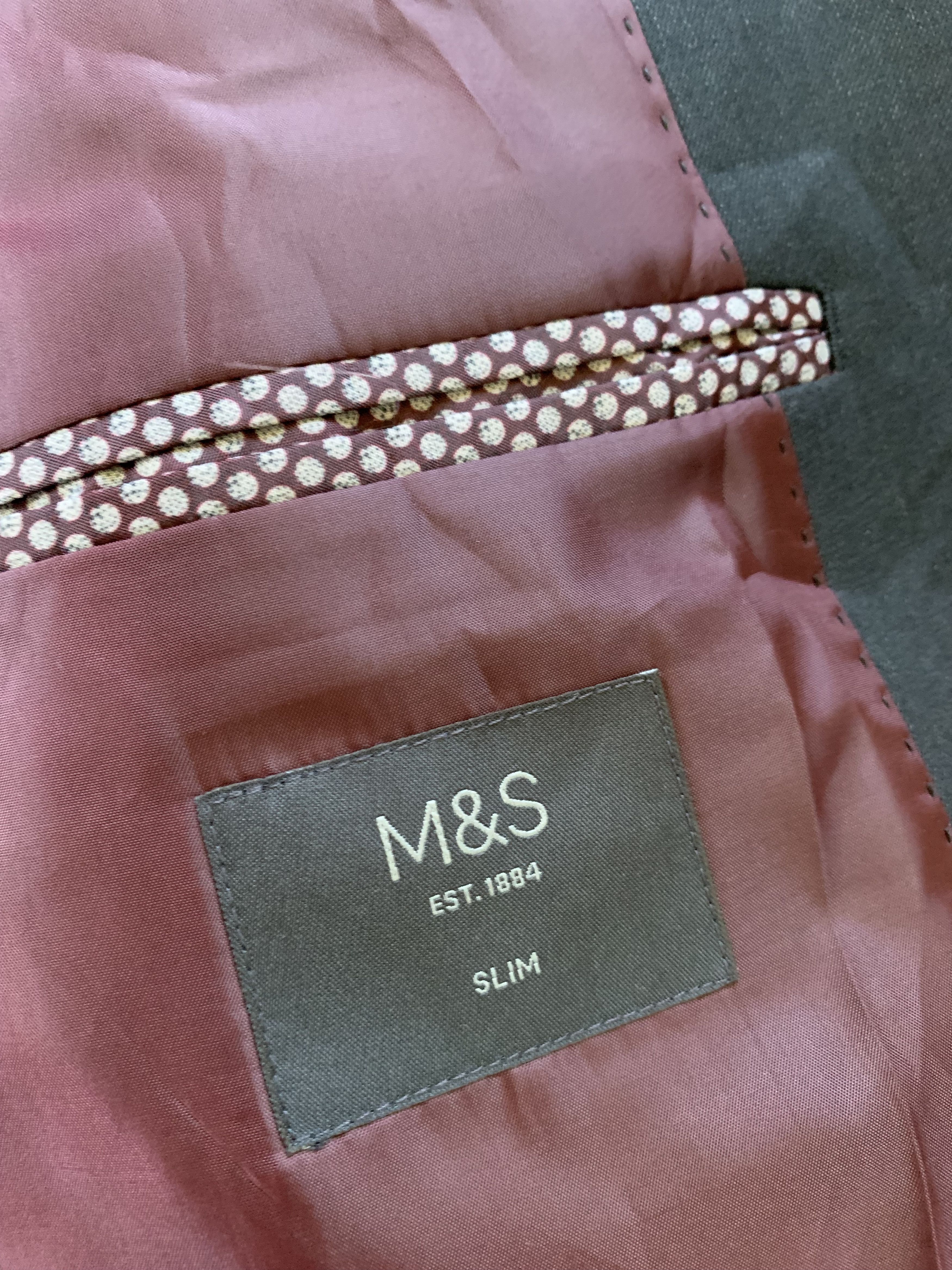 Marks & Spencer Marks & Spencer Mens Classic Casual Blazer Size 52R - 8 Thumbnail