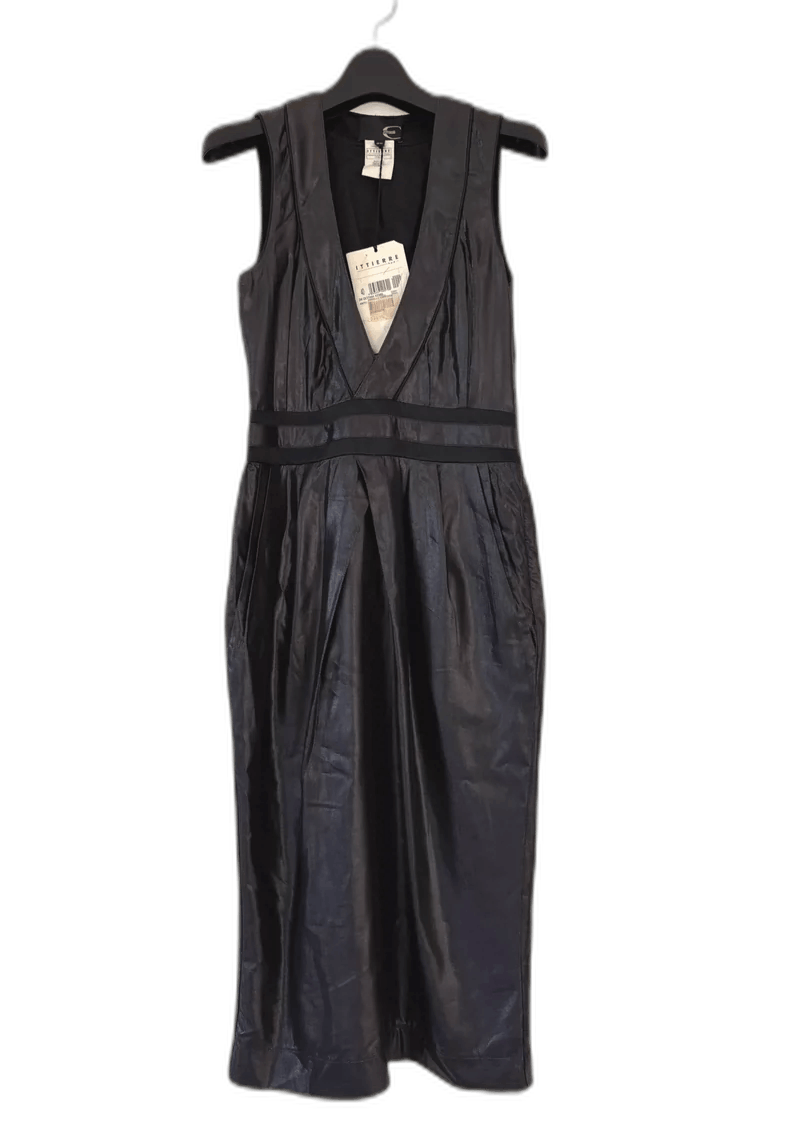 Just Cavalli Just Cavalli Black Long V-Neck Dress Size M / US 6-8 / IT 42-44 - 1 Thumbnail