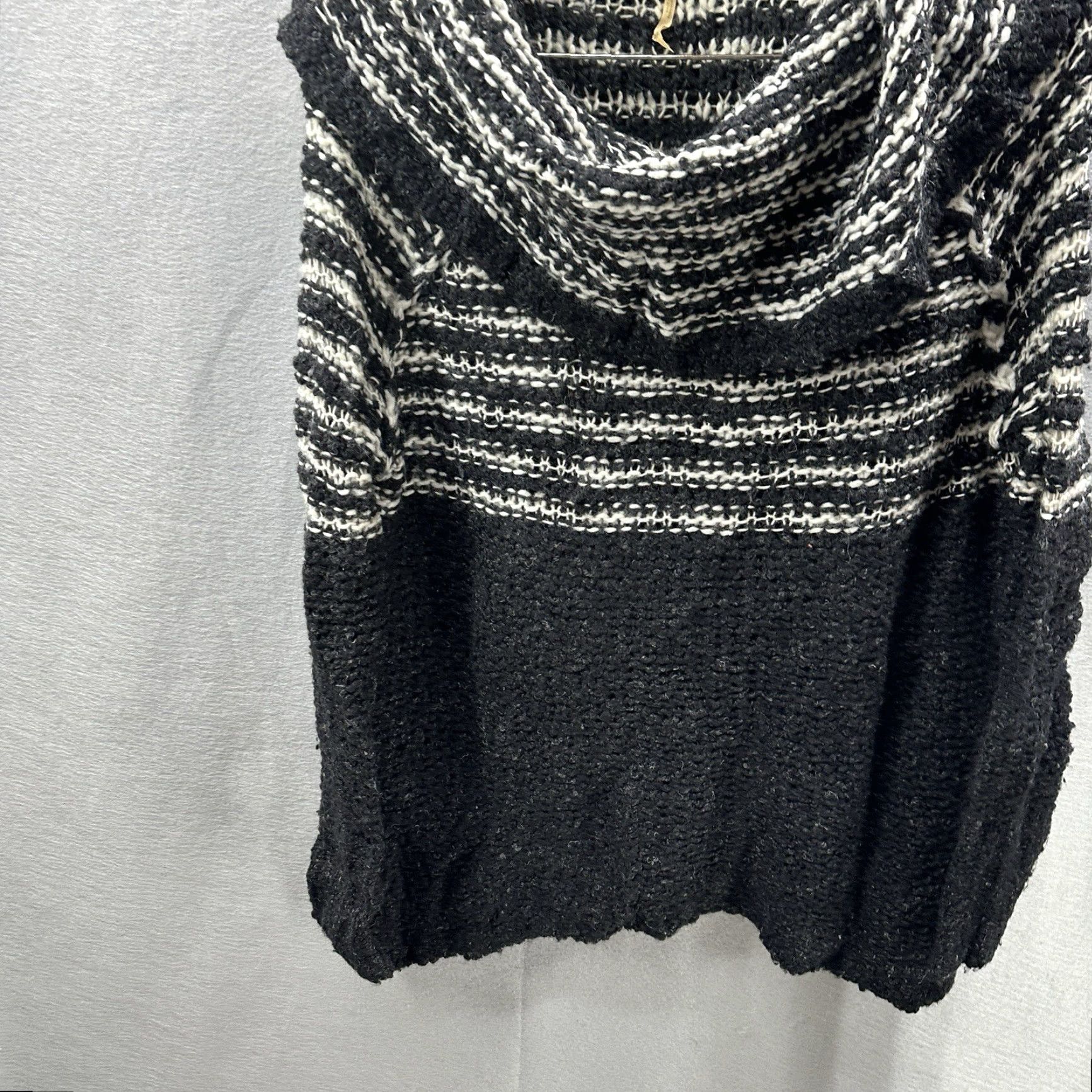 Free People VINTAGE Free People Sweater Women XS Wool Blend Cowl Neck Striped Boho 90s Mens? Size XS / US 0-2 / IT 36-38 - 3 Thumbnail