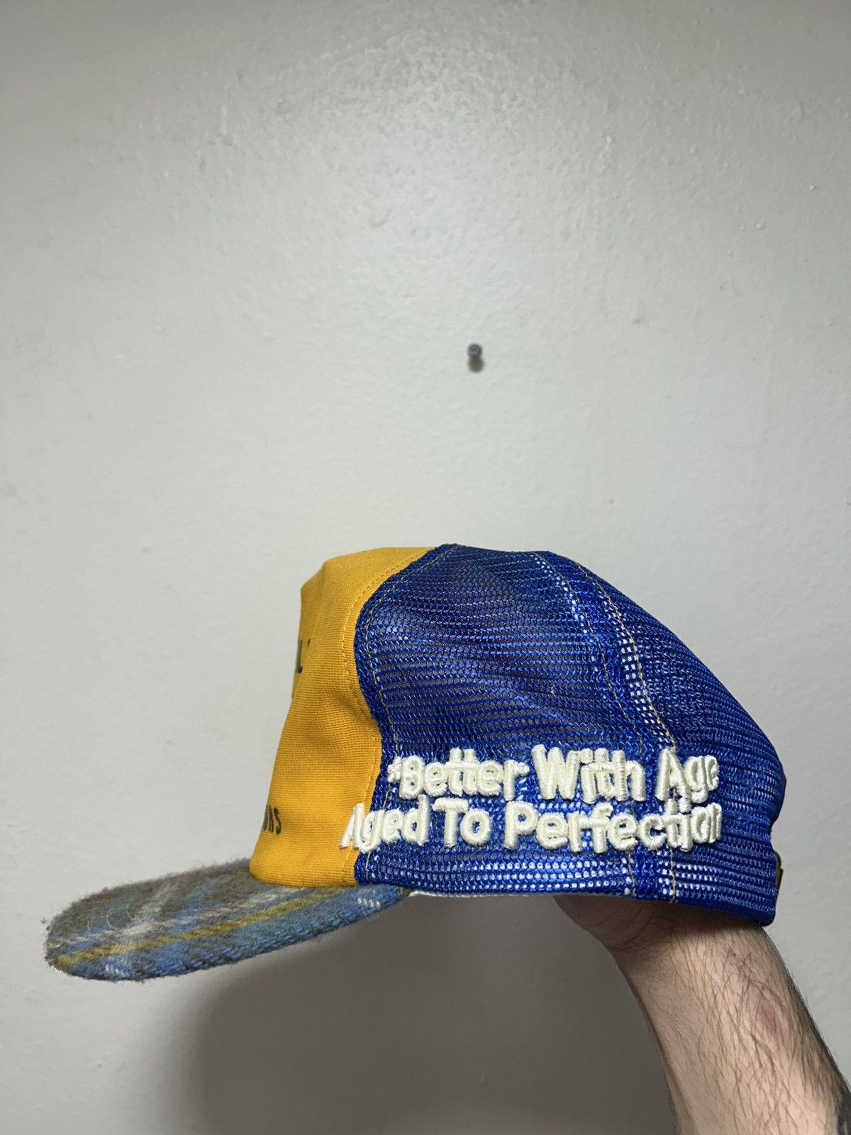 Better With Age Better With Age Yellow & Blue Sterling Golden Warriors Hat Size ONE SIZE - 3 Thumbnail