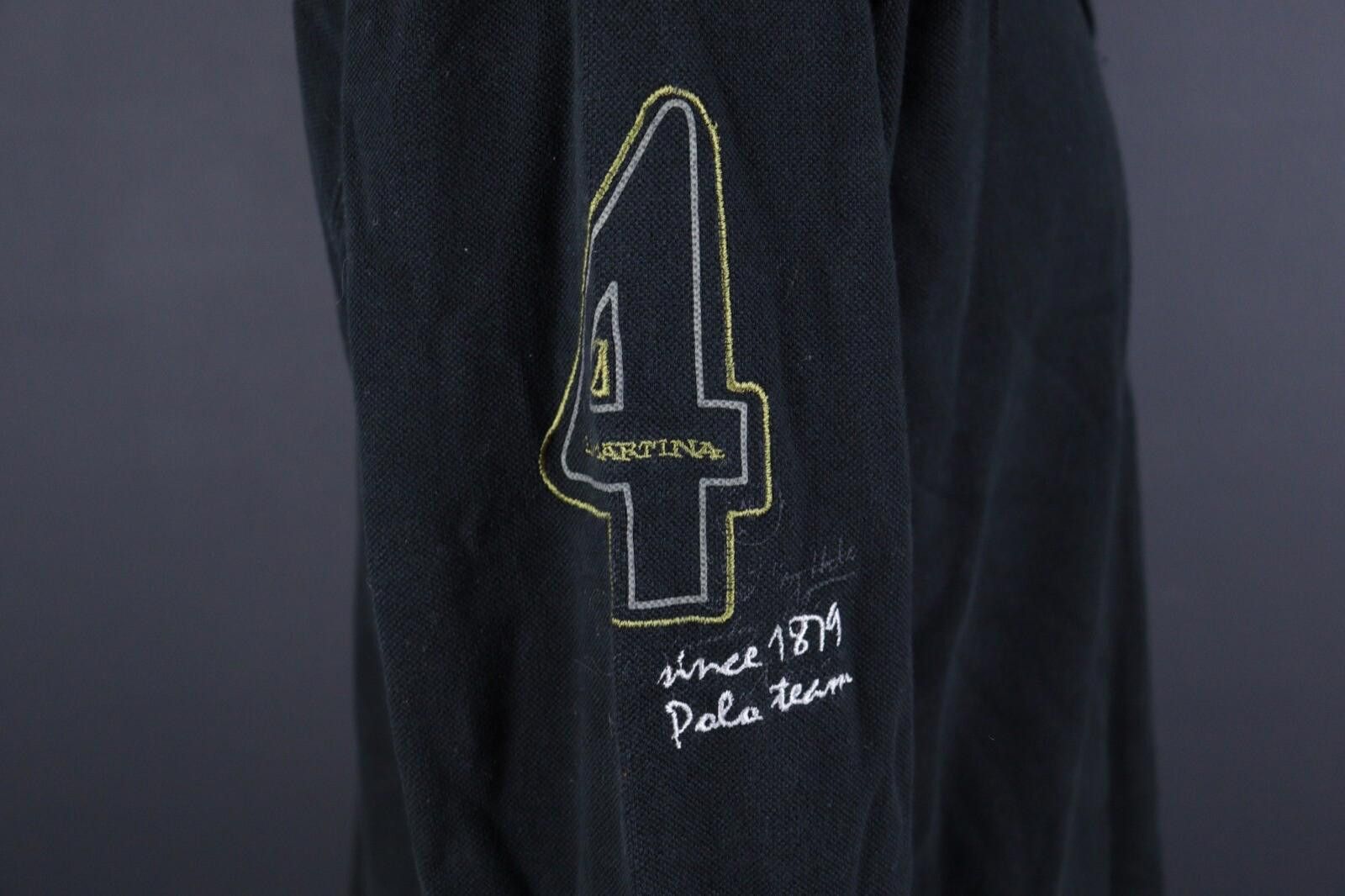 La Martina La Martina Buenos Aires Black #4 Rugby Polo Shirt Size XXL Size US XXL / EU 58 / 5 - 7 Thumbnail