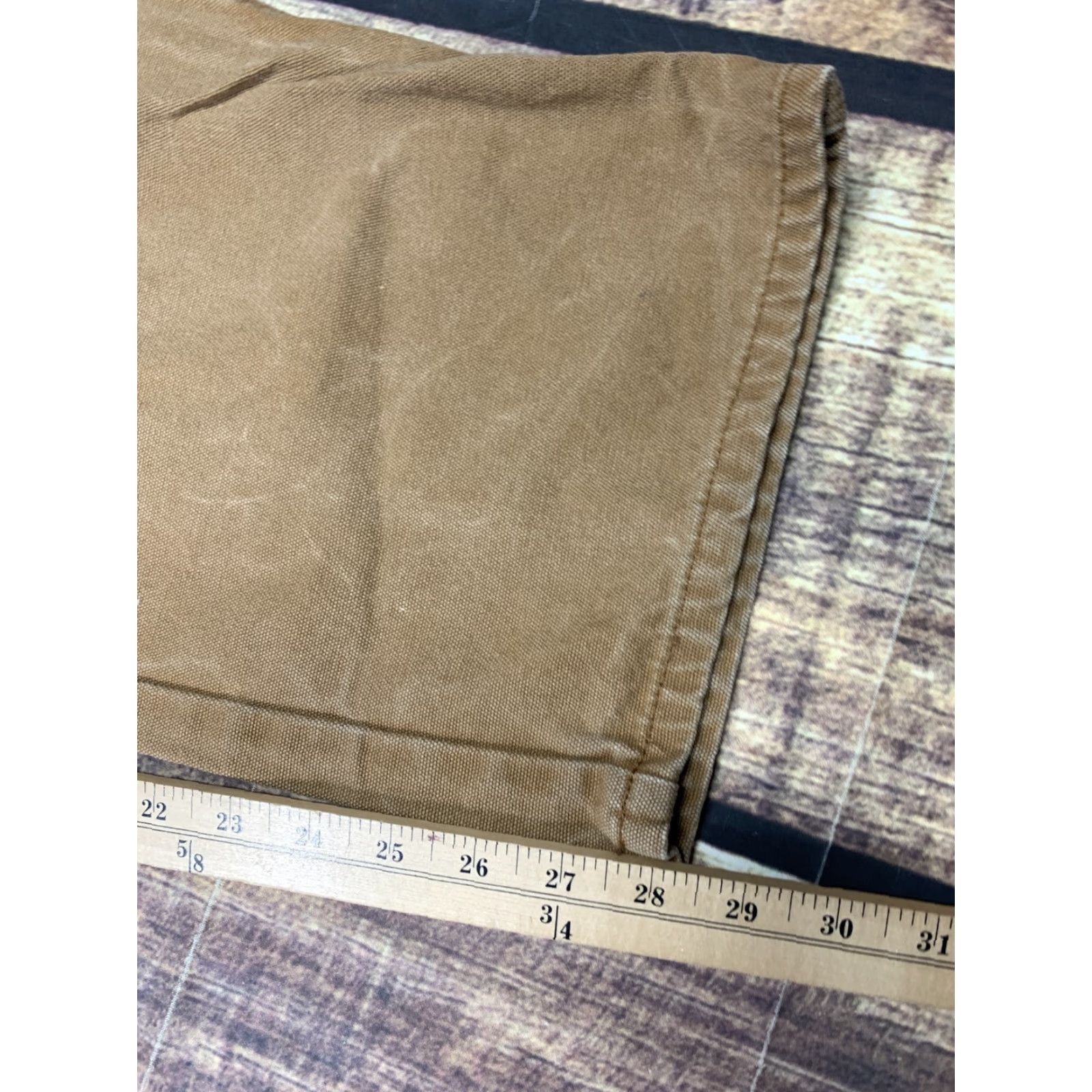 Dickies DICKIES Carpenter Pants Jeans Brown Duck Mens Size 40 x 28.5 Work Construction Pants Shoes? Size US 40 / EU 56 - 3 Thumbnail