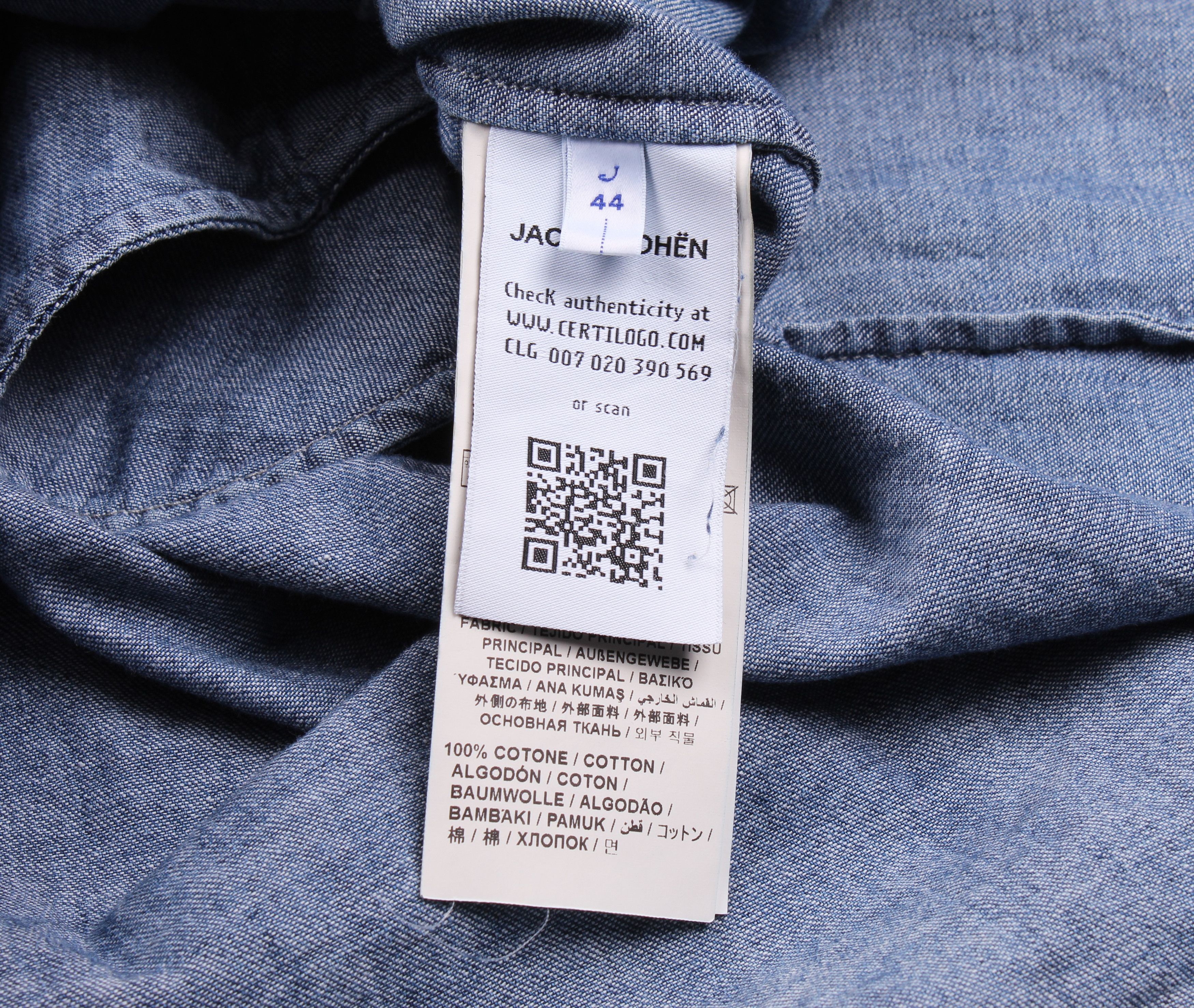 Jacob Cohen Jacob Cohen Denim Oversize Shirt Dress Size M / US 6-8 / IT 42-44 - 8 Thumbnail
