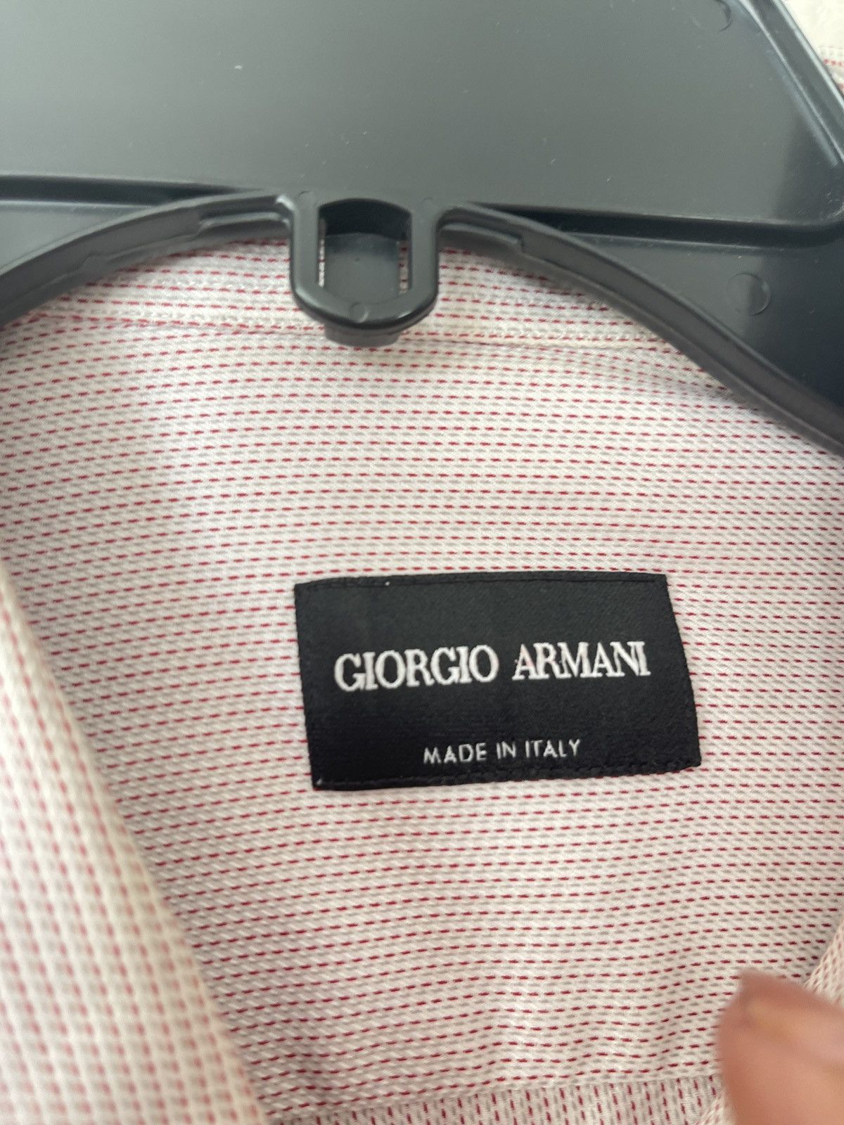 Giorgio Armani Giorgio Armani men’s long sleeves shirt size XL pre loved Size US XL / EU 56 / 4 - 2 Thumbnail