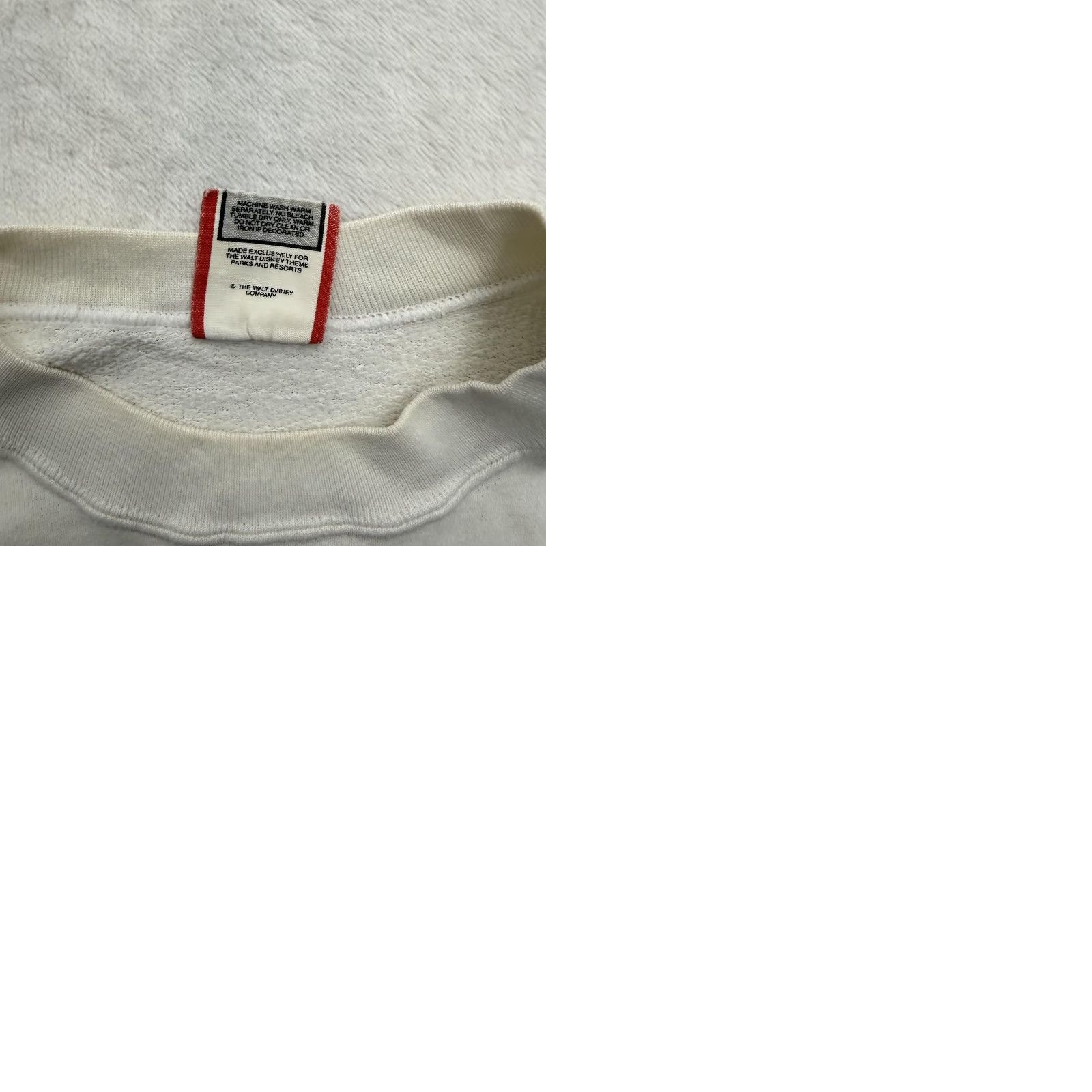 Vintage VINTAGE Mickey Mouse Sweatshirt Mens XL White USA Flag Graphic 90s Disney Designs Pullover Size US XL / EU 56 / 4 - 10 Thumbnail