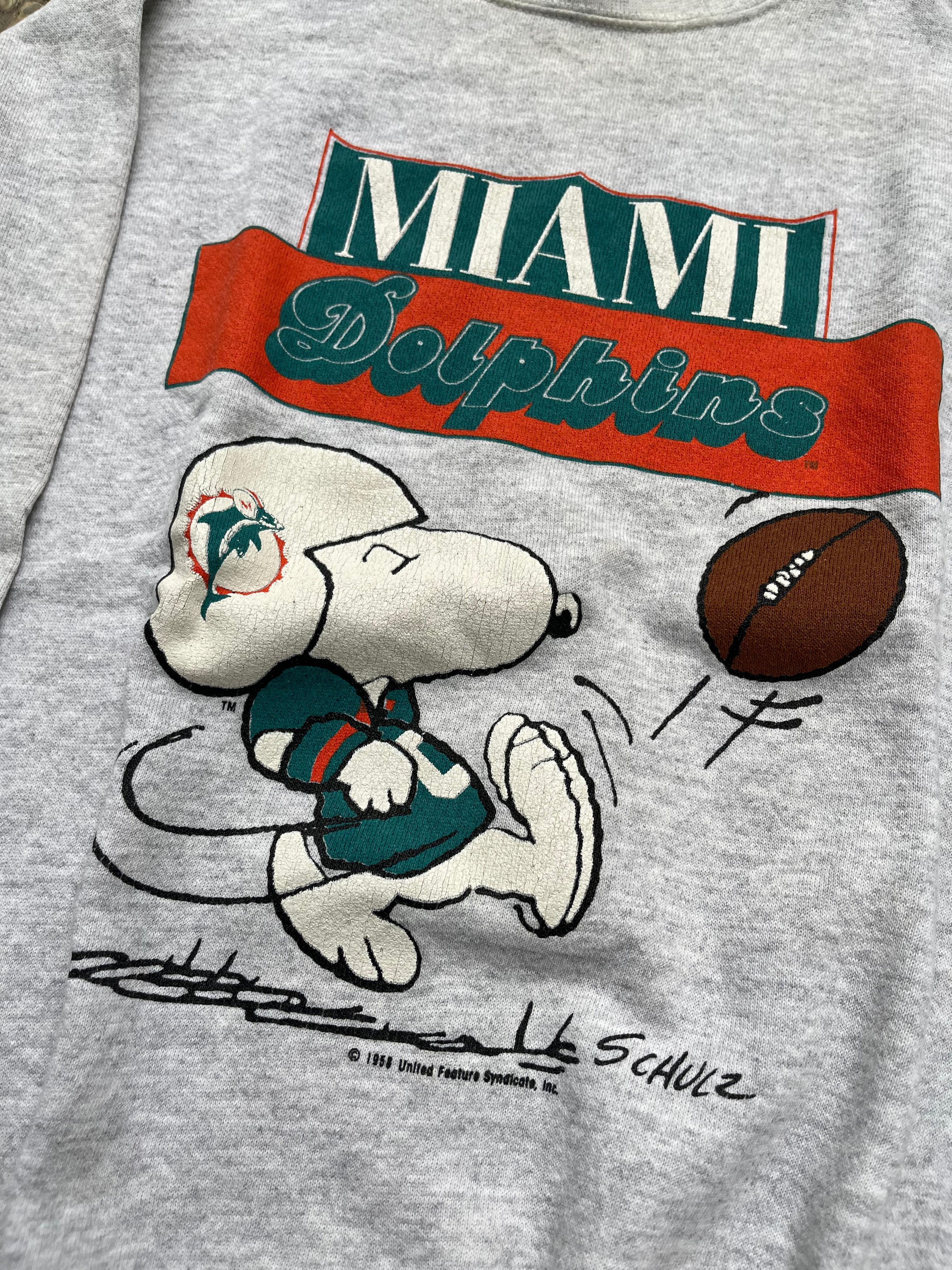 NFL × Vintage Vintage Miami Dolphins Sweatshirts Size US M / EU 48-50 / 2 - 2 Thumbnail