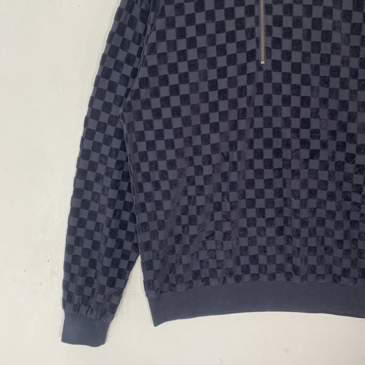 Japanese Brand Stussy American Brand StreetWear halfzipper Sweatshirt Size US S / EU 44-46 / 1 - 3 Thumbnail