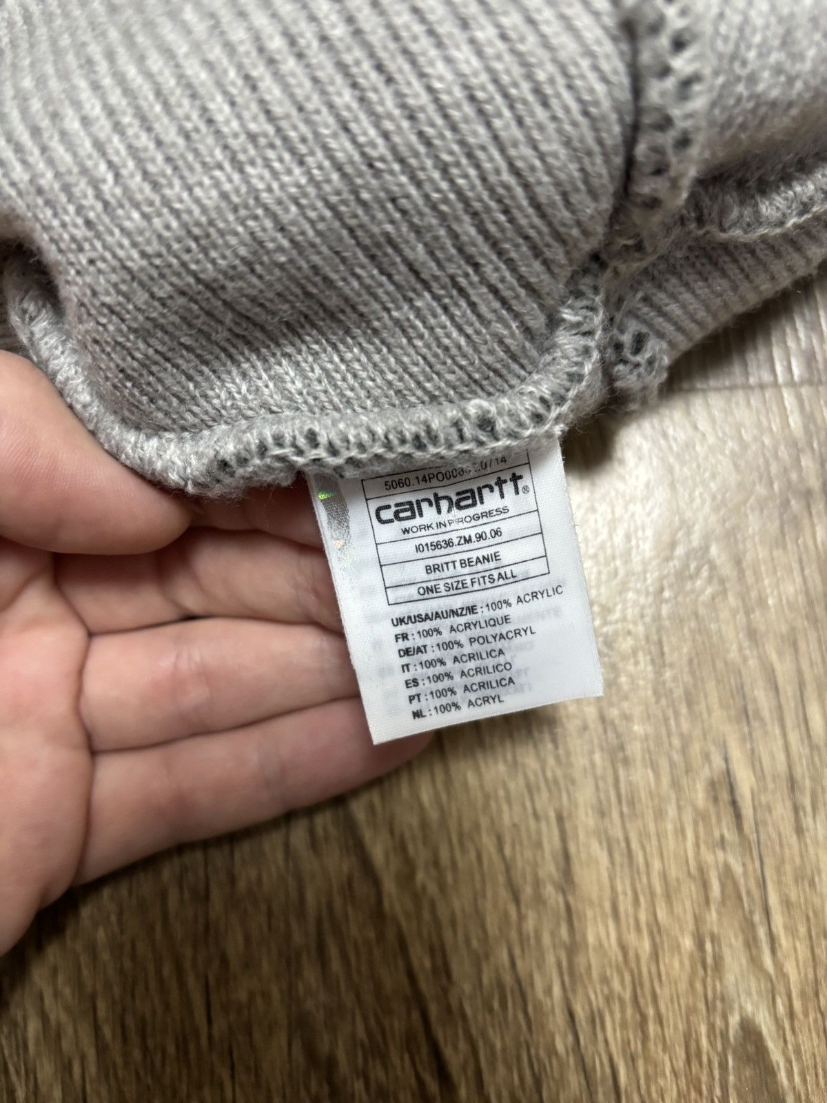 Carhartt × Carhartt Wip Carhartt birt beanie hat Size ONE SIZE - 4 Thumbnail