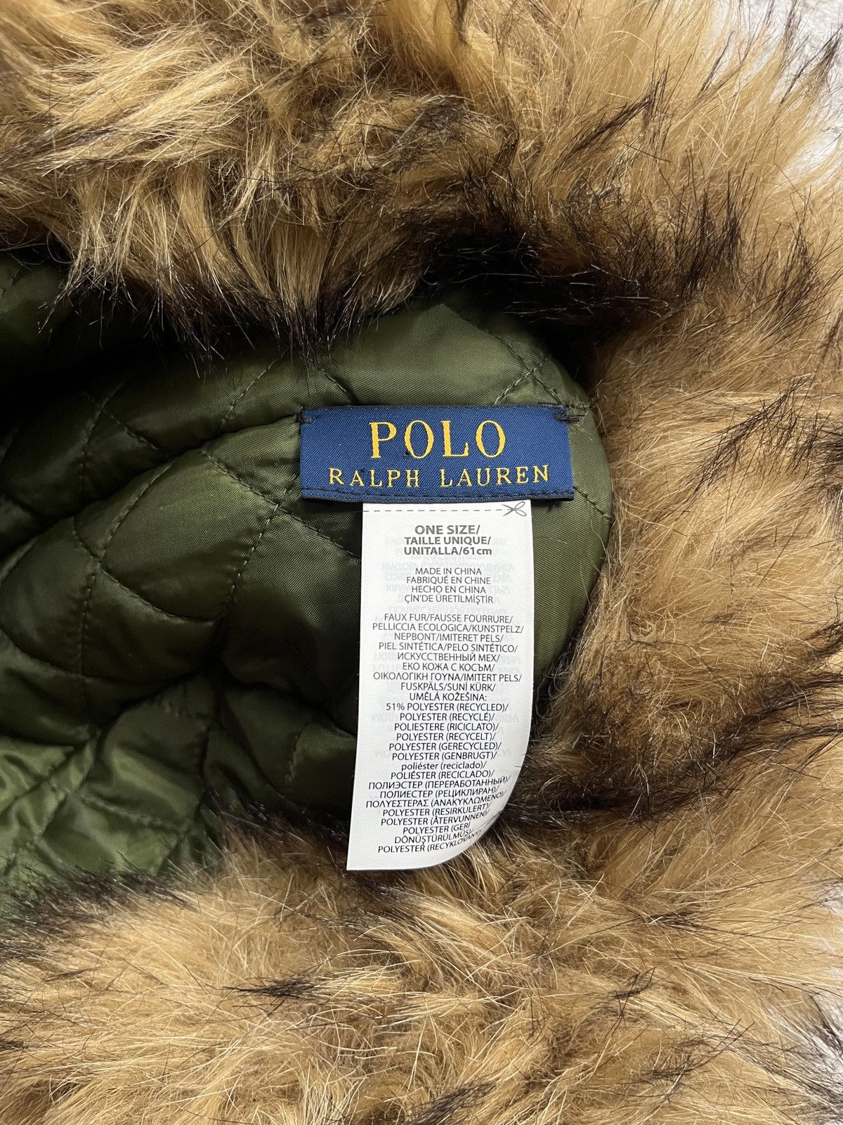 Polo Ralph Lauren Polo Ralph Lauren Fur Trapper Hat (unisex) Size ONE SIZE - 9 Thumbnail