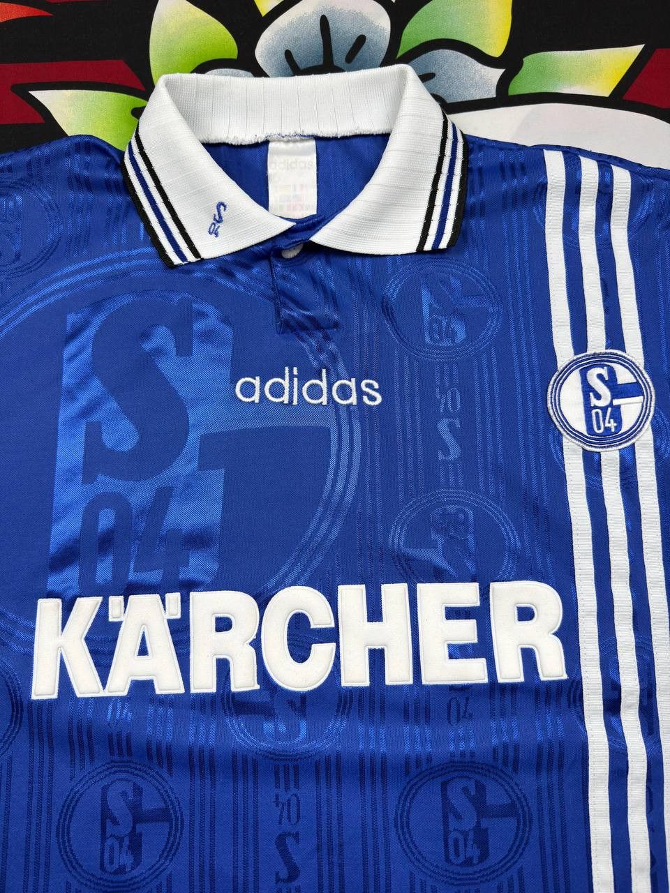 Adidas Adidas Schalke 04 football shirt 1997 soccer/jersey Size XL Size US XL / EU 56 / 4 - 4 Thumbnail