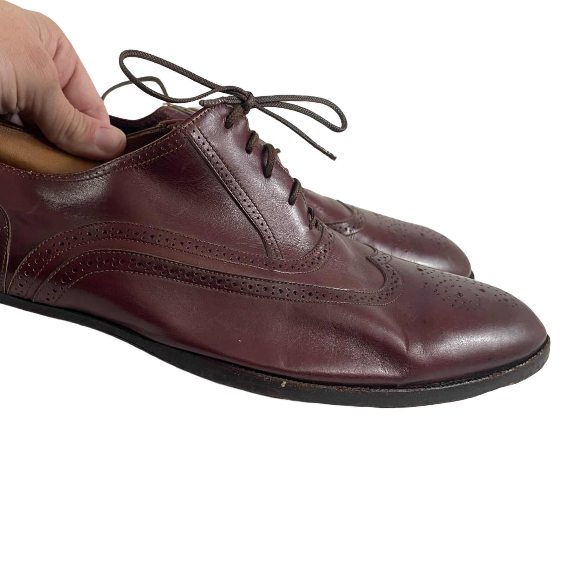 Vintage × Yves Saint Laurent Vintage Yves Saint Laurent Mens Size 12 Brown Loafers Size US 12 / EU 45 - 4 Thumbnail