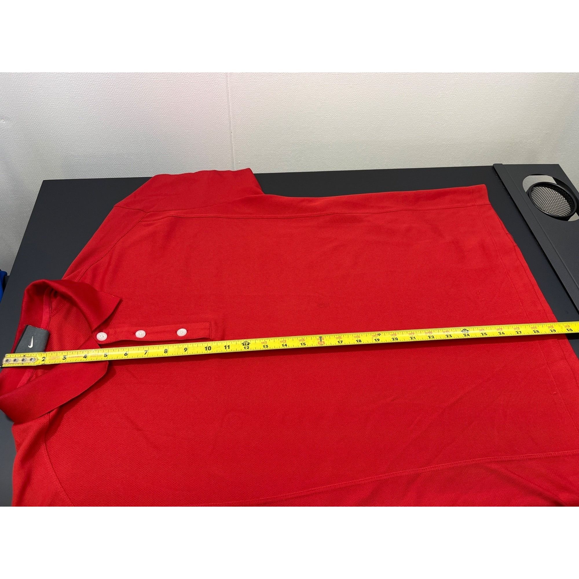 Nike Nike Golf Dri-Fit Men's Red Golf Shirt/Polo Size L SKU 4072 Size US L / EU 52-54 / 3 - 10 Thumbnail