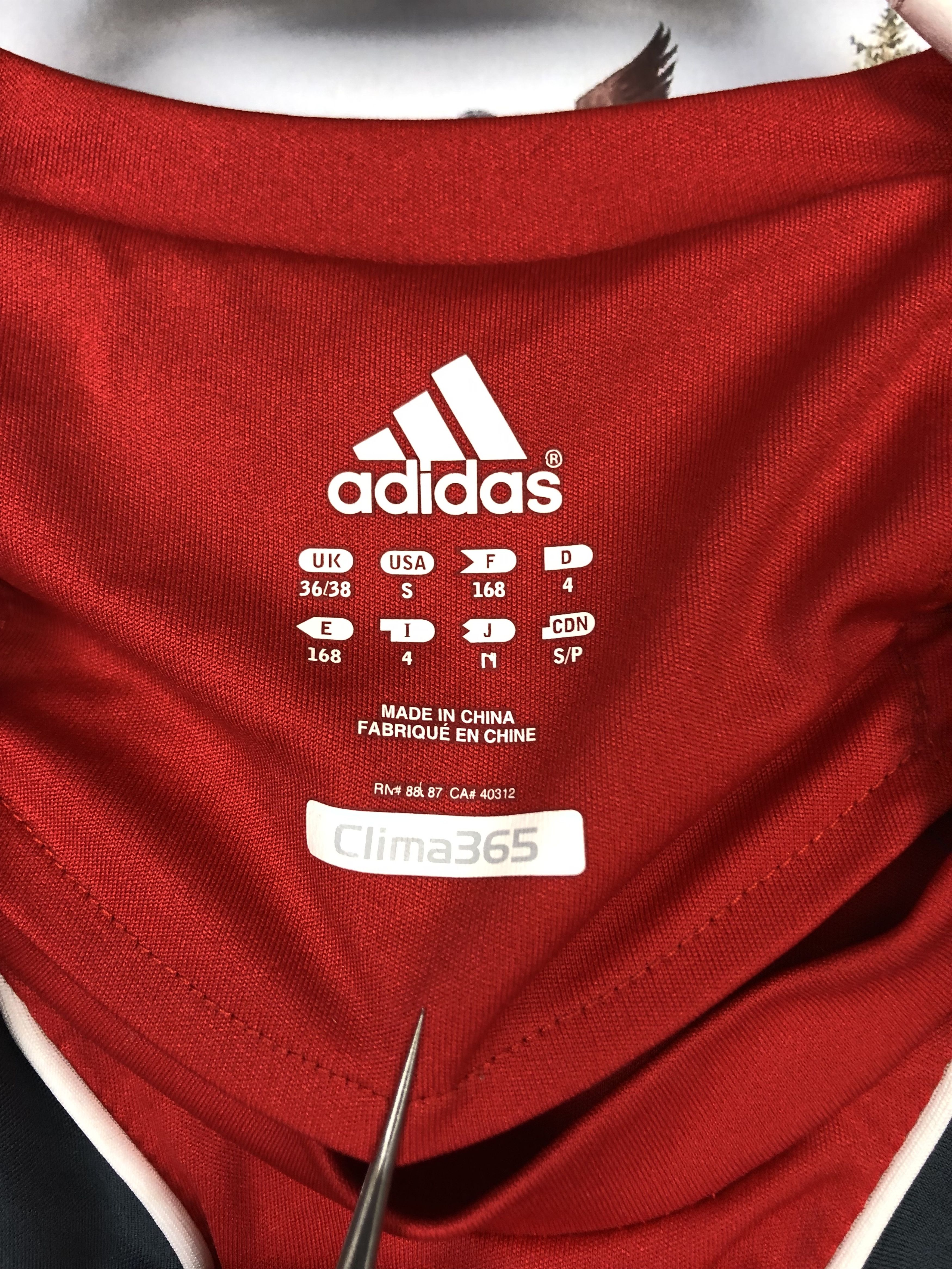 Adidas Toronto FC football shirt 2007 Soccer Jersey Rare Train Size US S / EU 44-46 / 1 - 7 Thumbnail