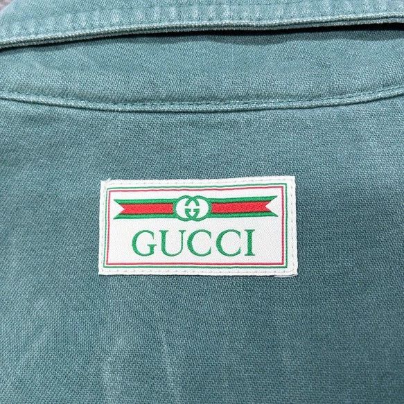 Gucci Gucci STITCHING BEHIND LOGO TANNING WORKS JACKET 2501-Nexta Size US S / EU 44-46 / 1 - 3 Thumbnail