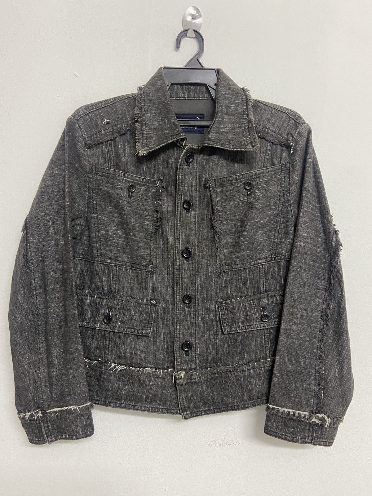 Issey Miyake Hai Sporting Gear Patchwork Denim Jacket Size US M / EU 48-50 / 2 - 1 Thumbnail