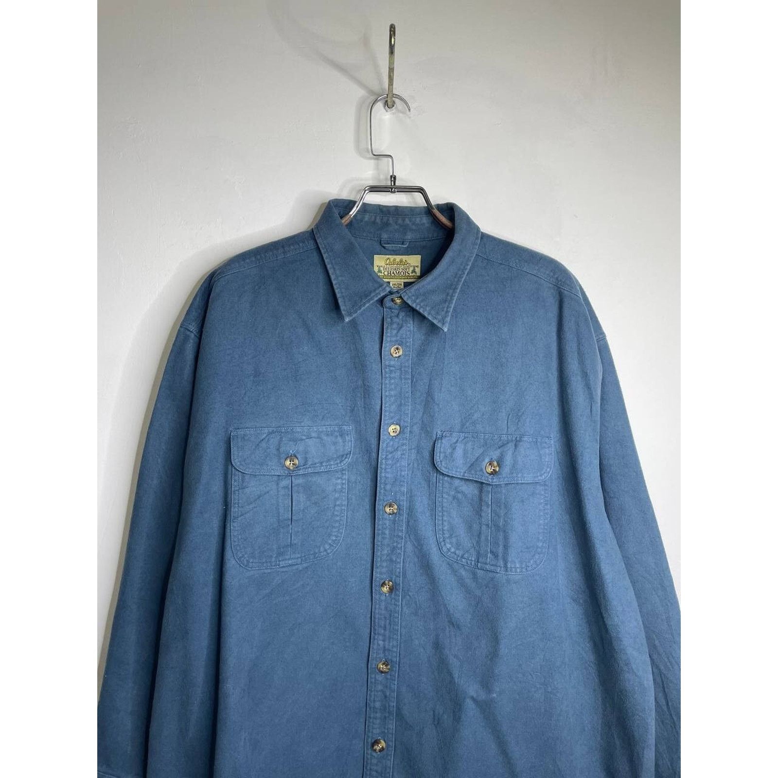 Cabelas Vintage Cabela’s Deerskin Soft Chamois Shirt Flannel 2XL Size US XXL / EU 58 / 5 - 2 Thumbnail