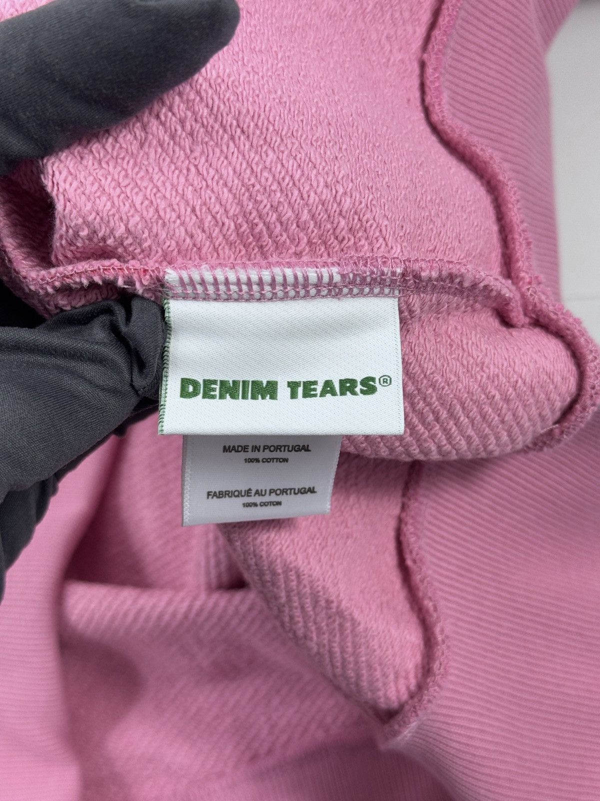 DENIM TEARS White Camouflage Zip Hoodie Size US XL / EU 56 / 4 - 6 Thumbnail