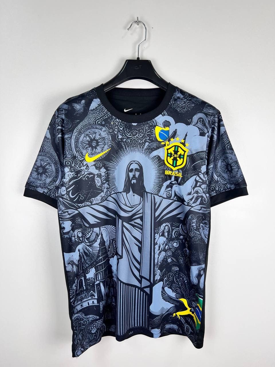 Other Brazil Nike Jesus replica t-shirts size S Size US S / EU 44-46 / 1 - 1 Thumbnail