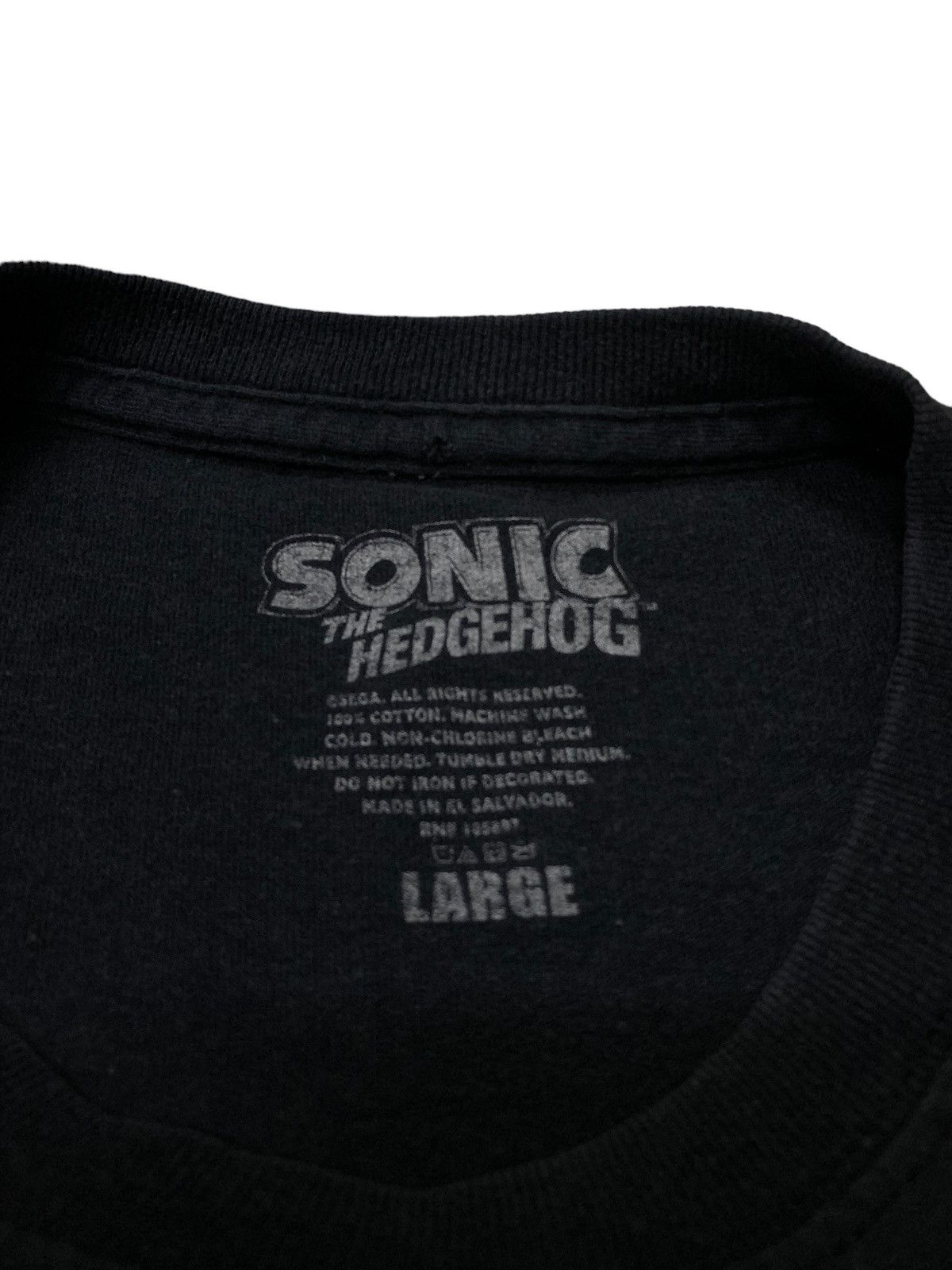 Nintendo Vintage Y2k Sonic Sega Emoji Potrait Movie Tee Size US L / EU 52-54 / 3 - 6 Thumbnail