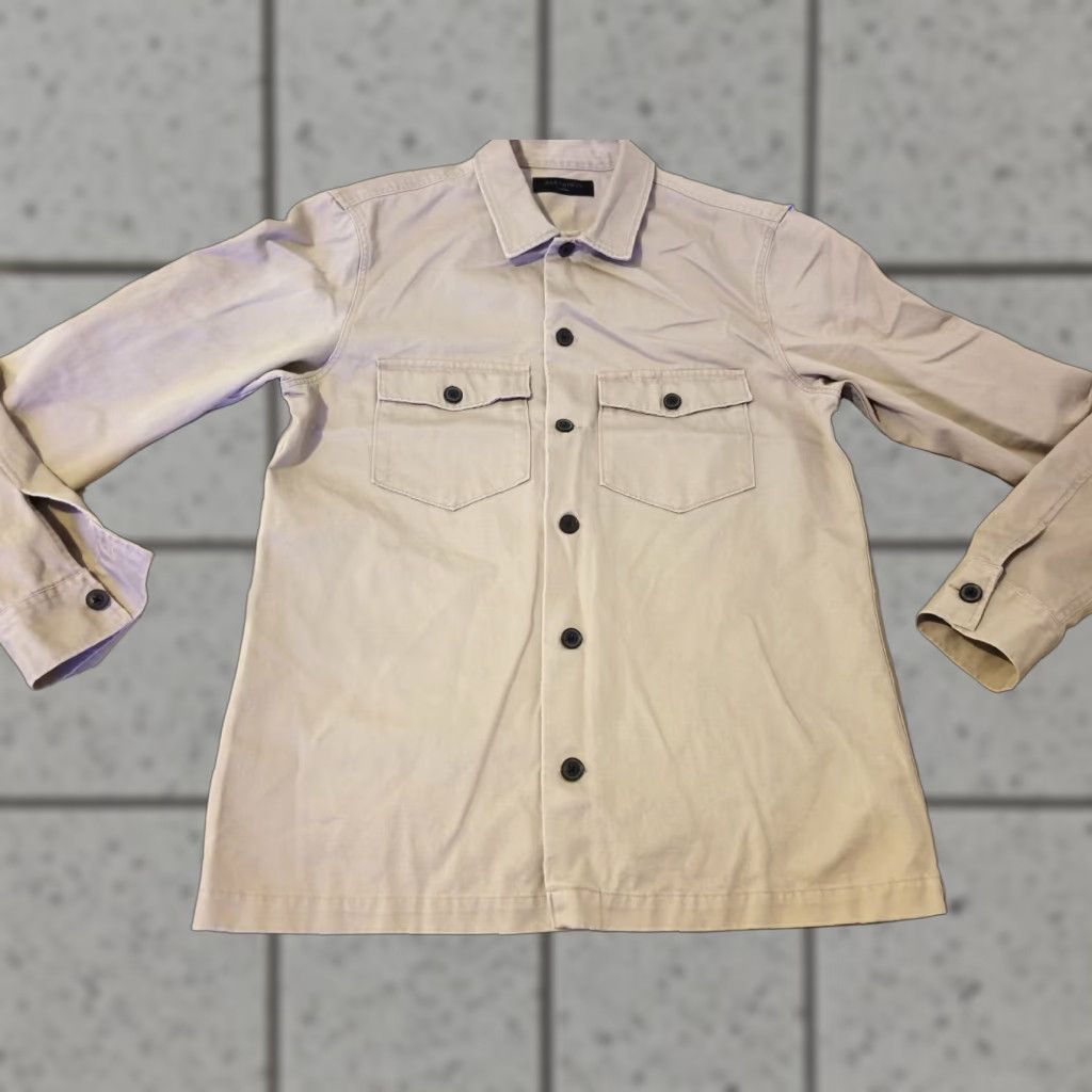 Allsaints VINTAGE AllSaints Jacket 3-in-1 Jacket Men L Beige Cotton Size US L / EU 52-54 / 3 - 1 Thumbnail