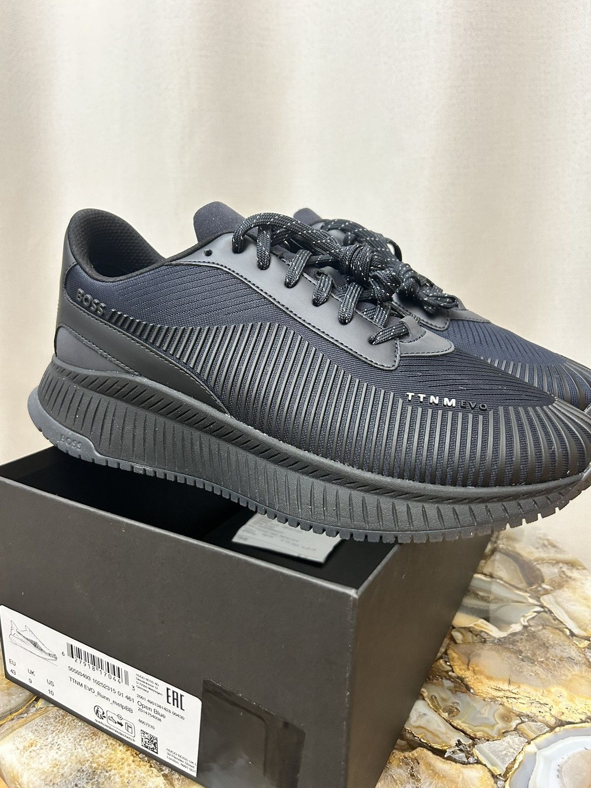 Hugo Boss HUGO BOSS TTNM EVO Runn Men’s Open Blue Size US 10 / EU 43 - 6 Thumbnail