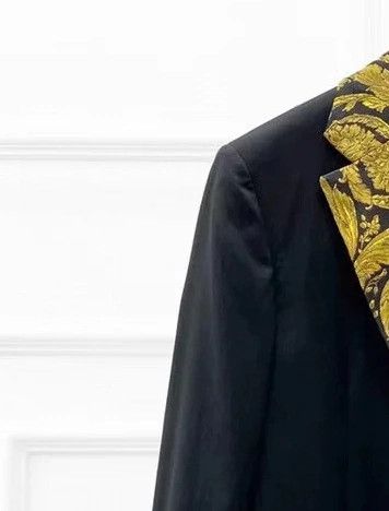Versace Versace Thorn floral neckline suit Size US L / EU 52-54 / 3 - 2 Thumbnail