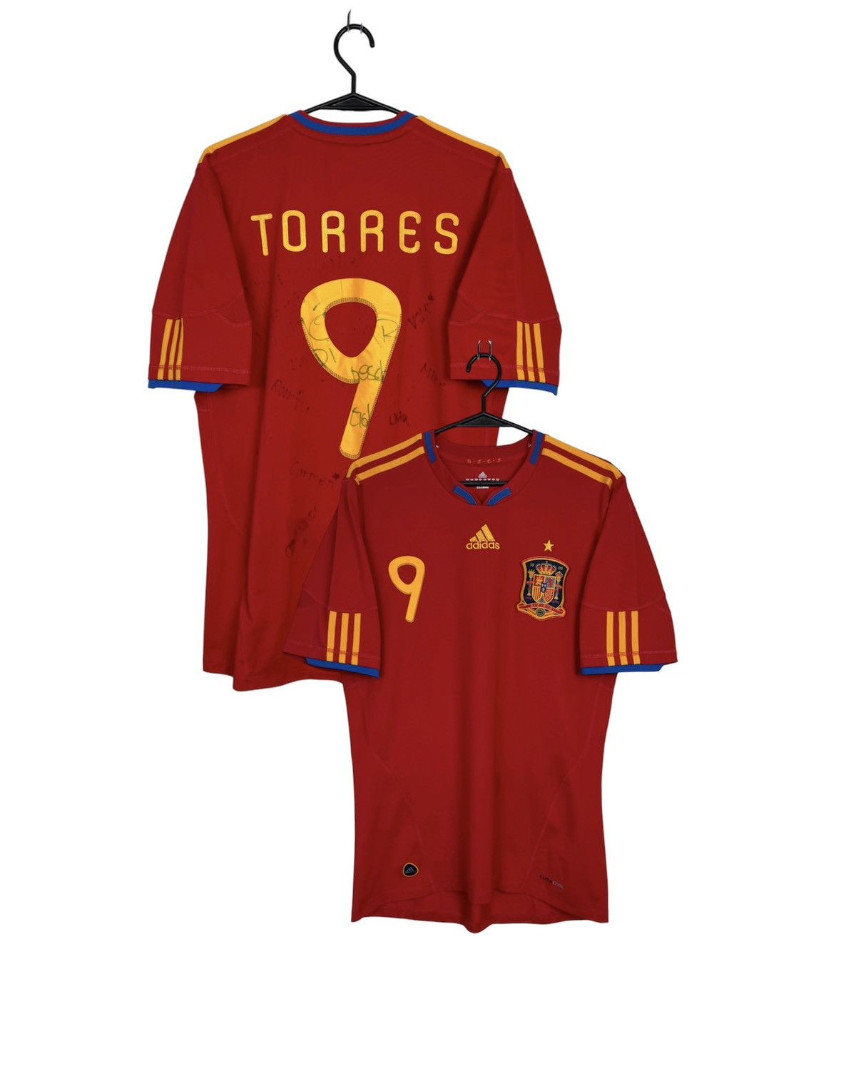 Adidas Adidas Spain 2010/2011 Torres #9 Soccer Jersey Size US M / EU 48-50 / 2 - 1 Thumbnail