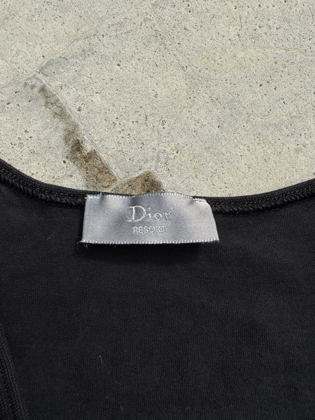 Dior Dior Resort Logo Black V-Neck T-shirt Tee Size US M / EU 48-50 / 2 - 3 Thumbnail