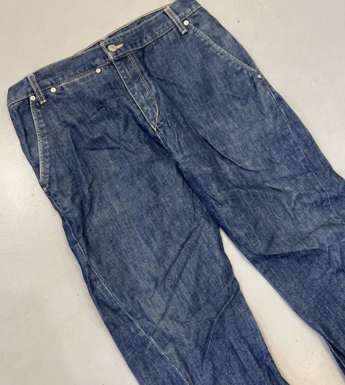 Levi's Vintage Levi’s engineer jeans denim Size US 34 / EU 50 - 7 Thumbnail