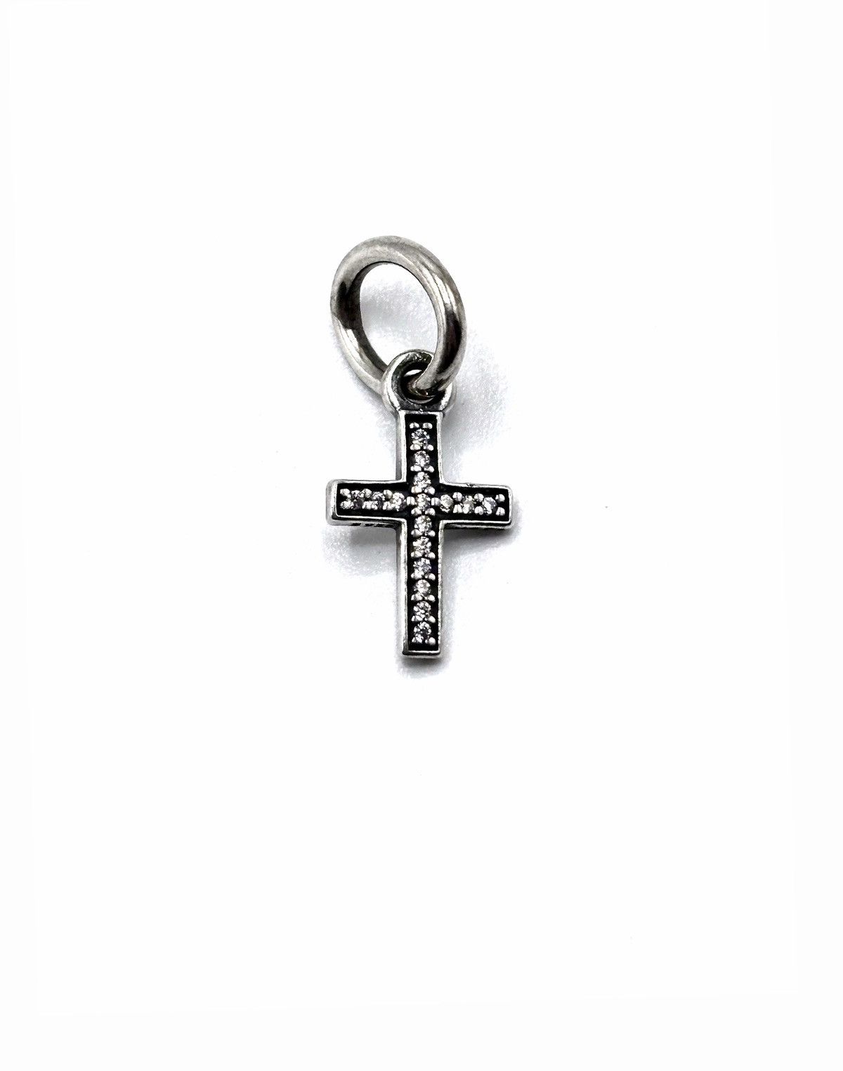 pandora Pandora .925 Pavé Cross Dangle Charm Pendant Size ONE SIZE - 1 Thumbnail