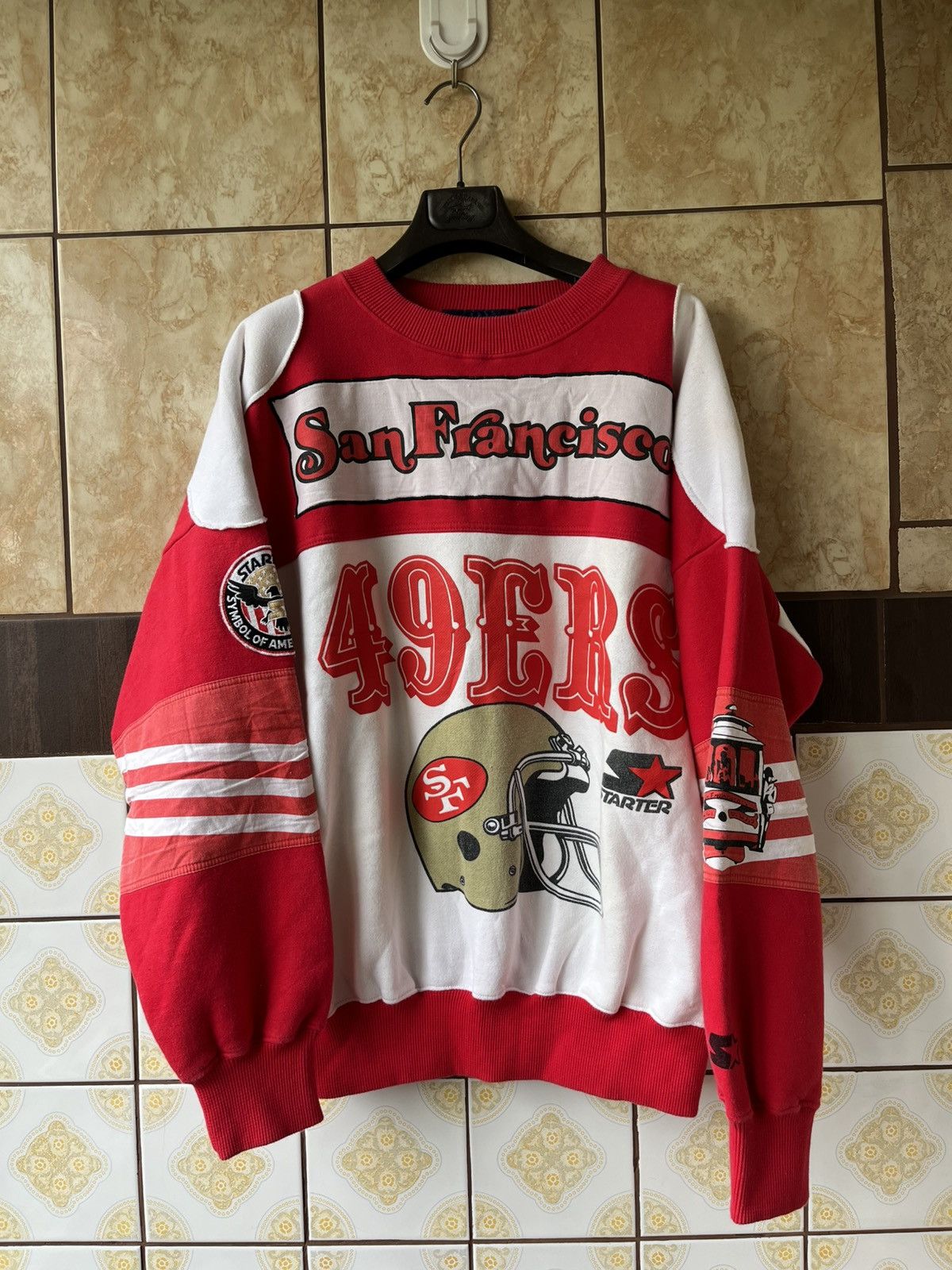 Starter Vintage Starte San Francisco 49ers sweatshirt Size US L / EU 52-54 / 3 - 2 Thumbnail