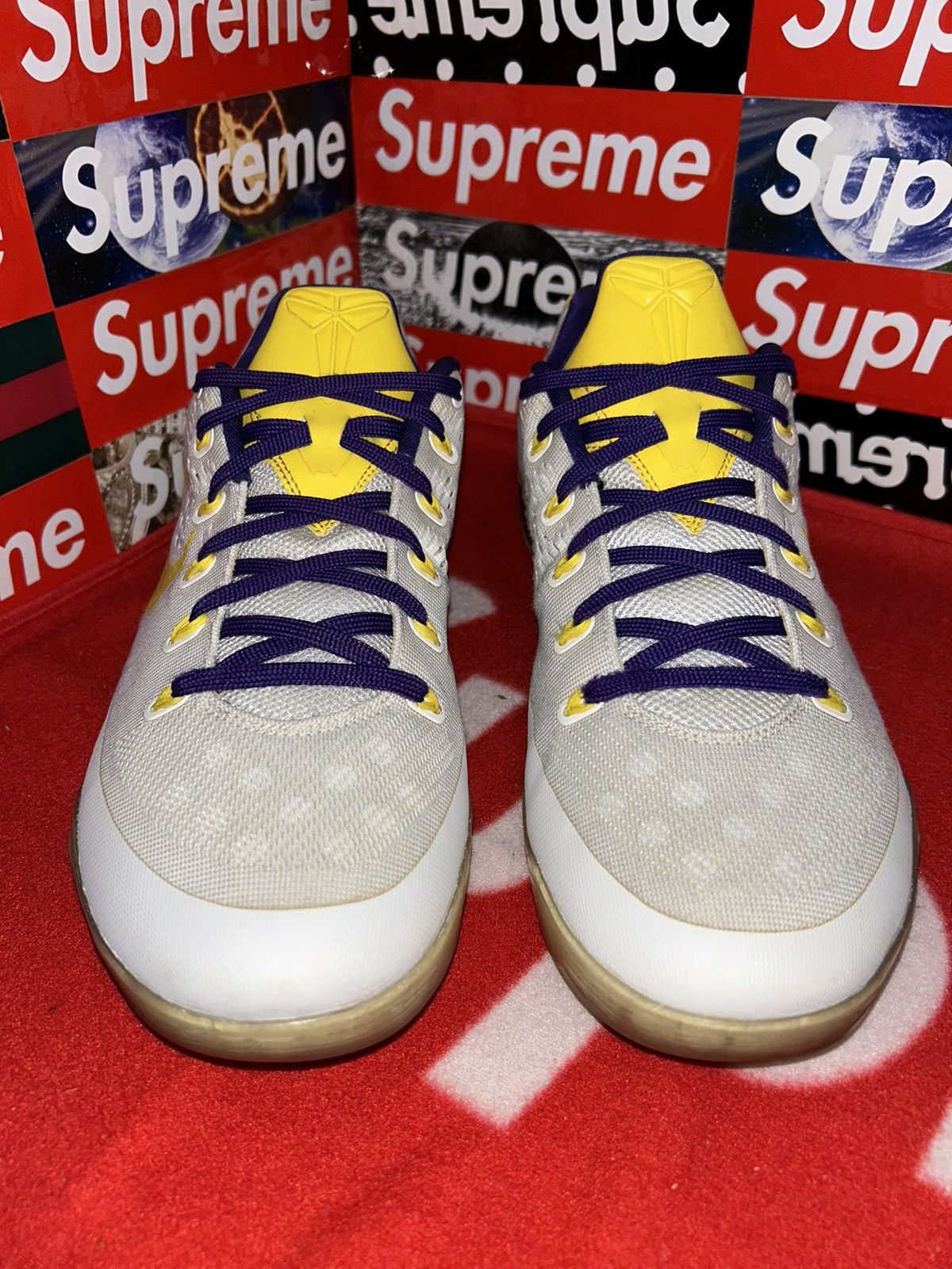 Nike Nike Zoom Kobe 9 IX NikeID ID ‘Lakers’ 688501-991 size 12 Size US 12 / EU 45 - 2 Thumbnail