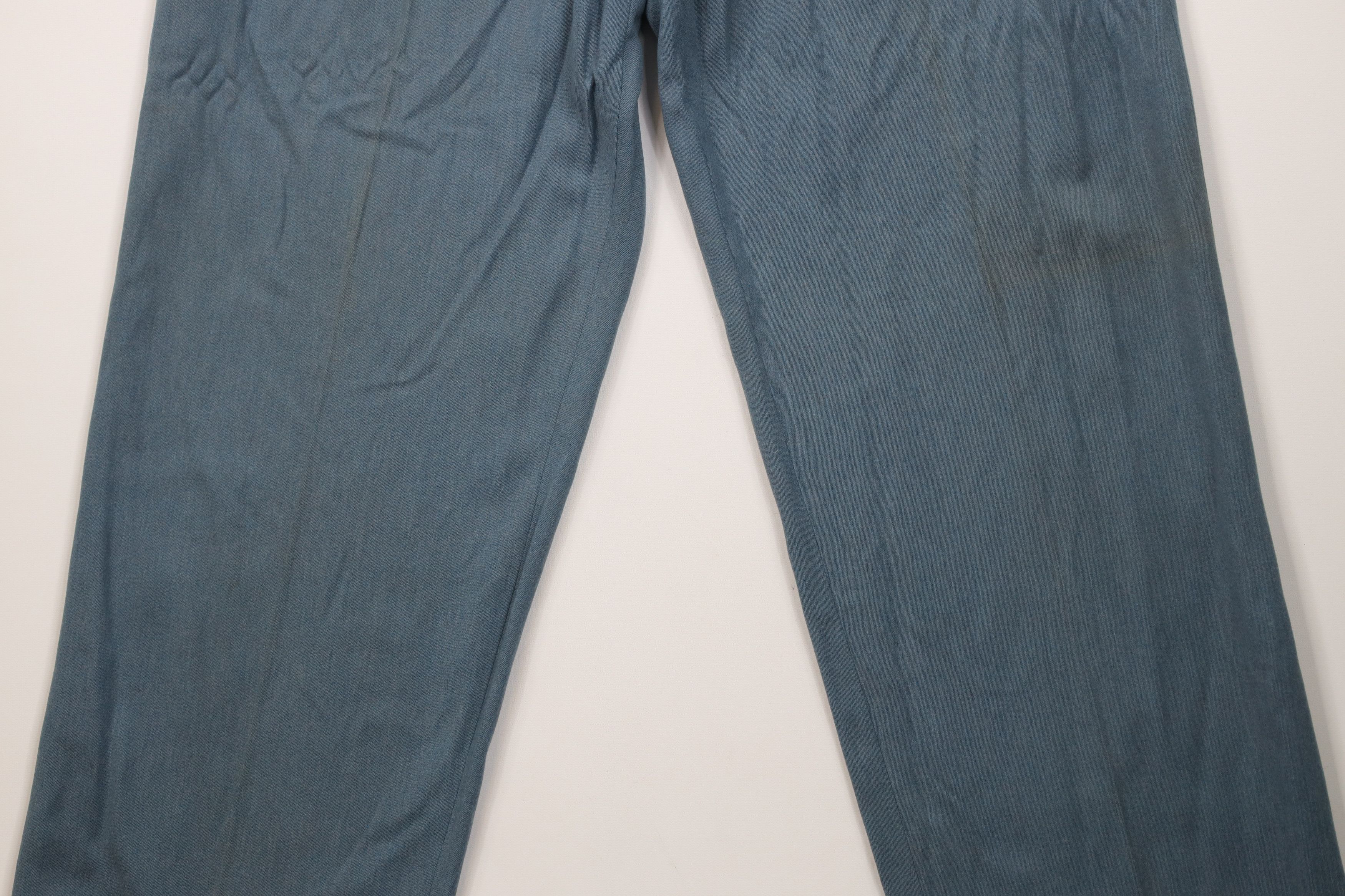 Vintage Deadstock Vintage 40s 50s Gabardine Hollywood Chino Pants Size US 34 / EU 50 - 3 Thumbnail