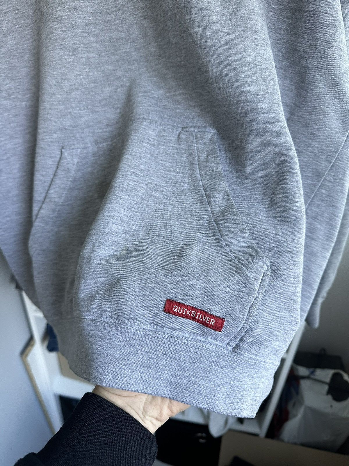 Quiksilver 🔥VINTAGE DISTRESSED QUIKSILVER SURF BAGGY HOODIE🔥 Size US M / EU 48-50 / 2 - 3 Thumbnail