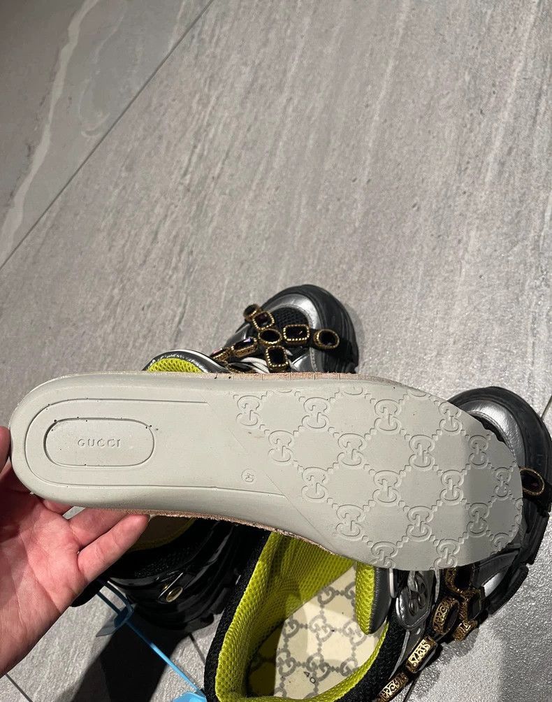 Gucci gucci dad shoes with gem details-2507 Size US 10 / EU 43 - 5 Thumbnail