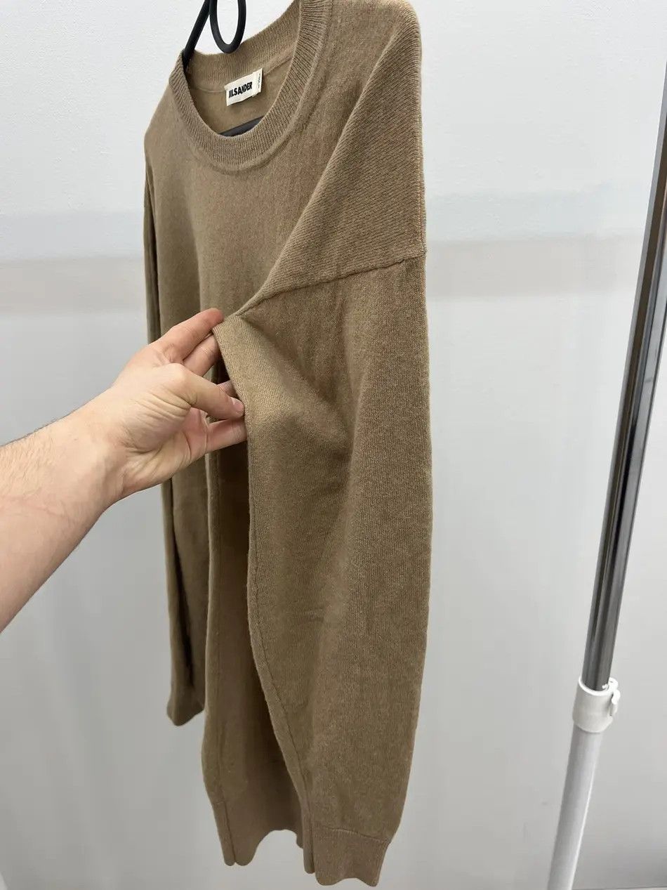 Jil Sander Jil Sander Oversize Asymmetric Cashmere Wool 1380$ Sweater Size M / US 6-8 / IT 42-44 - 3 Thumbnail