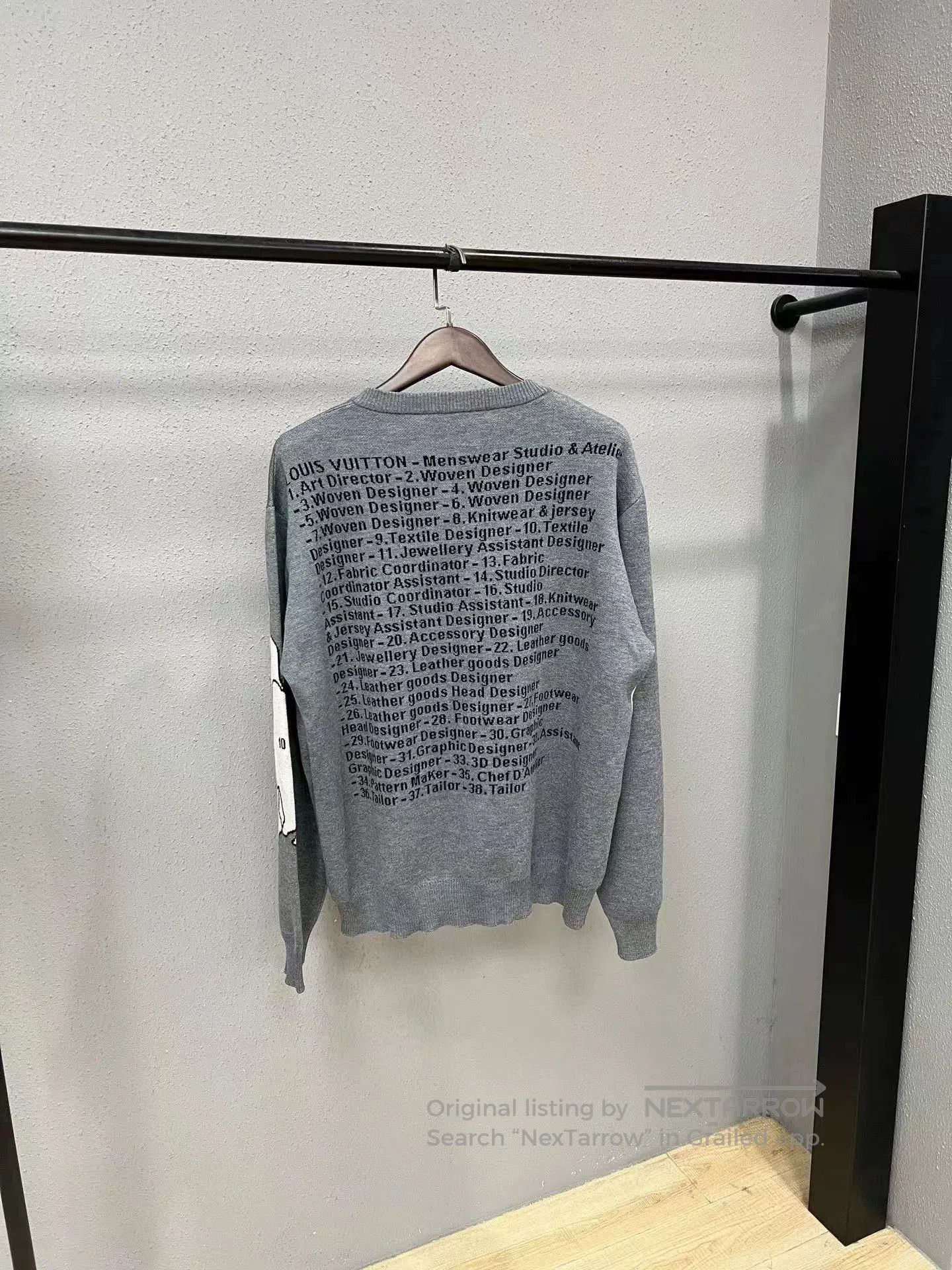 Louis Vuitton LV Portrait Knit Sweater XXL. Size US XXL / EU 58 / 5 - 2 Thumbnail