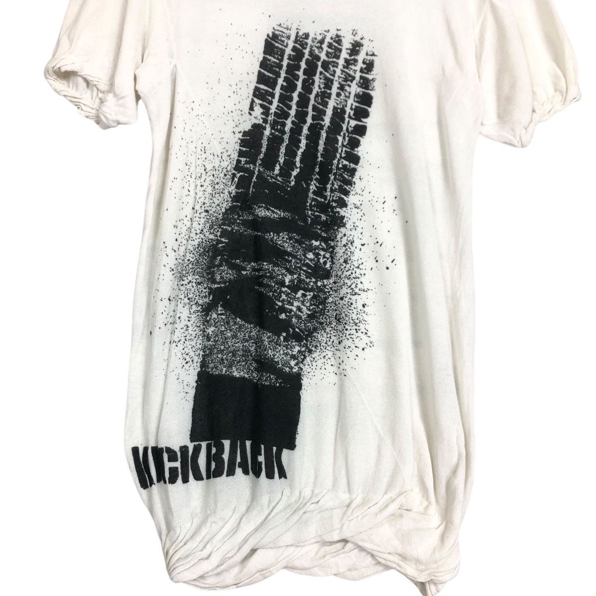 Hysteric Glamour Vintage Hysteric Glamour Kickback Mesh Top Pleated Shirt Size ONE SIZE - 13 Thumbnail